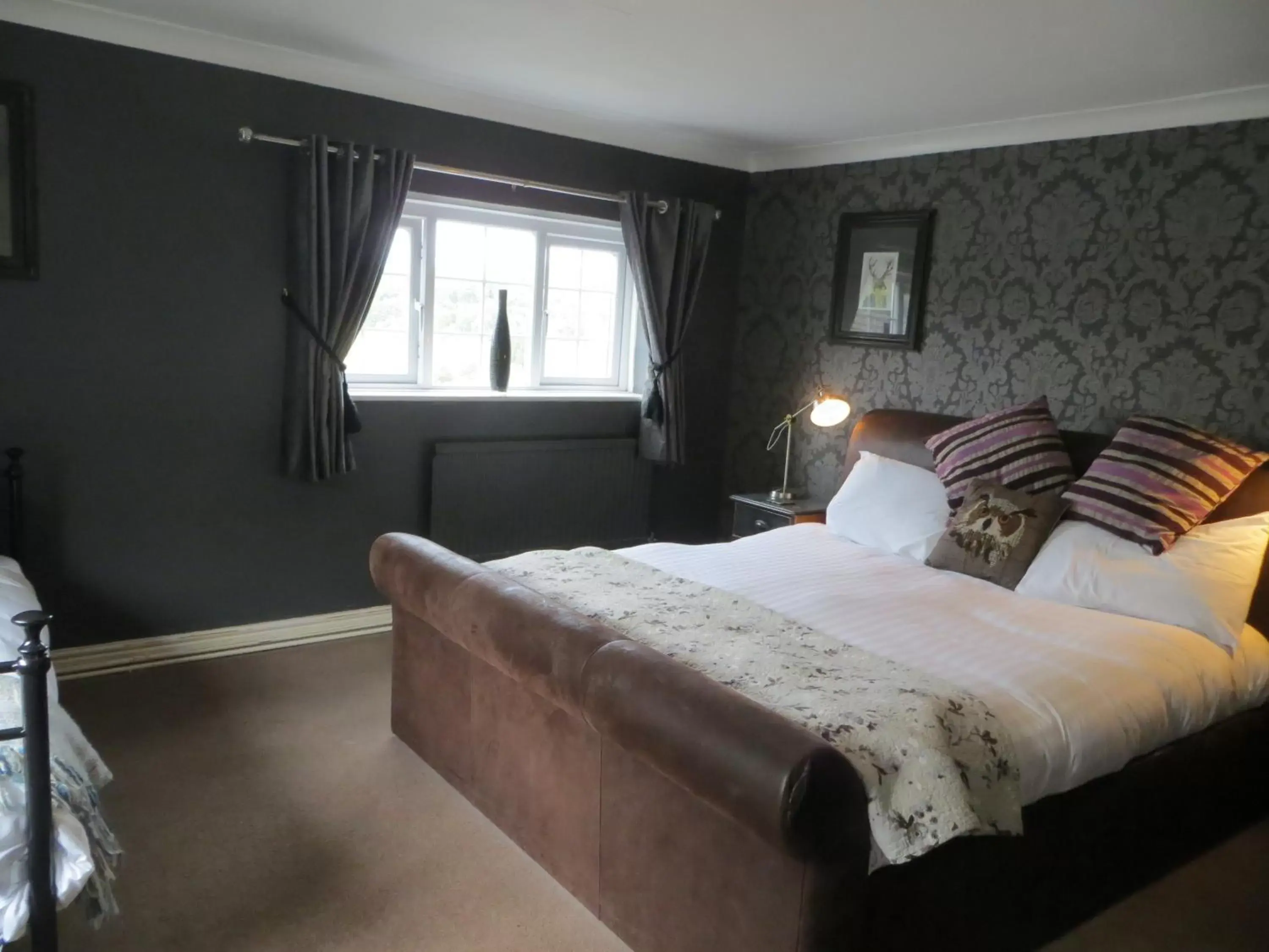 Bed in The Swan Accommodation Bridgnorth