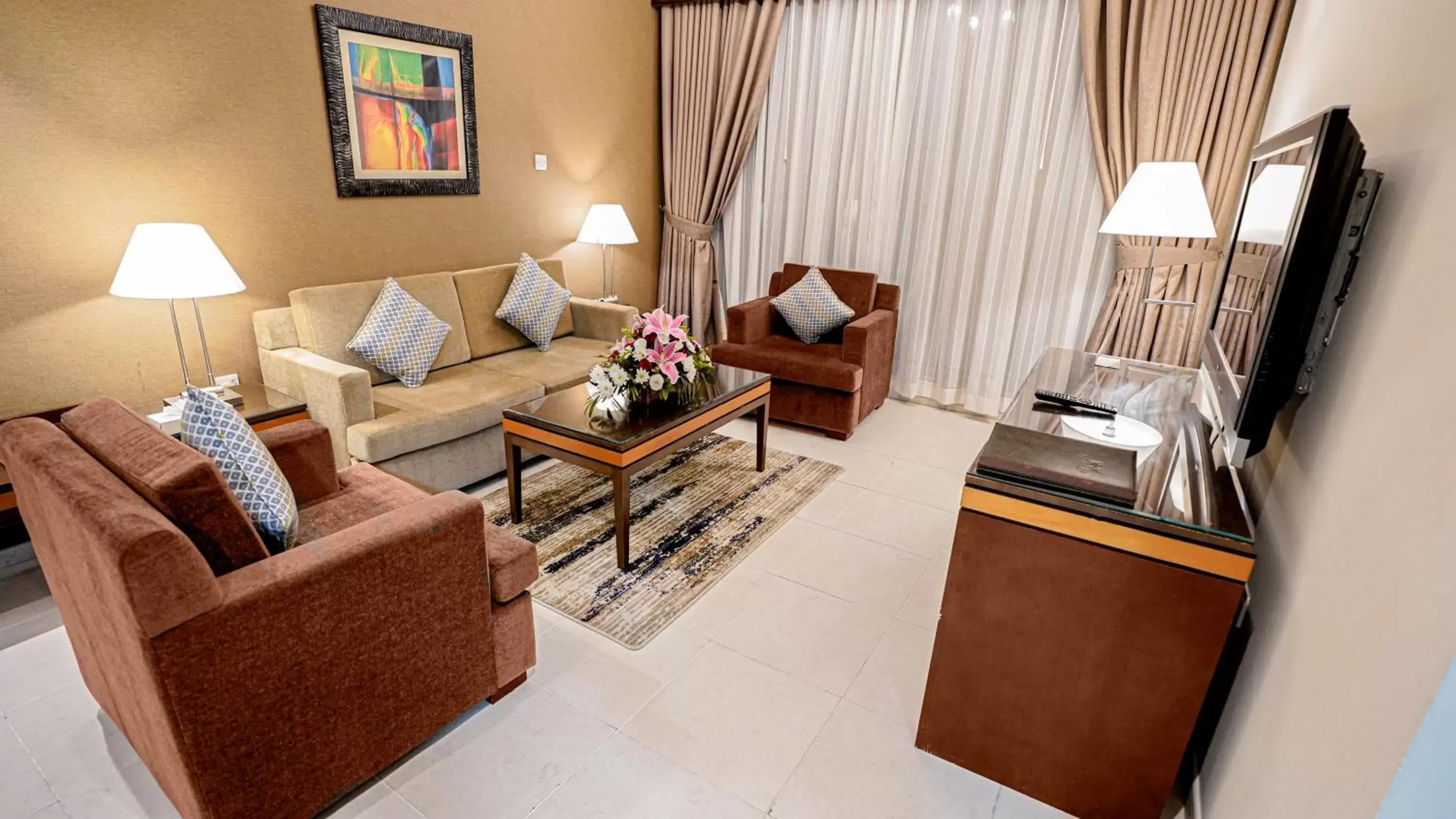 Living room, Seating Area in Xclusive Hotel Apartments
