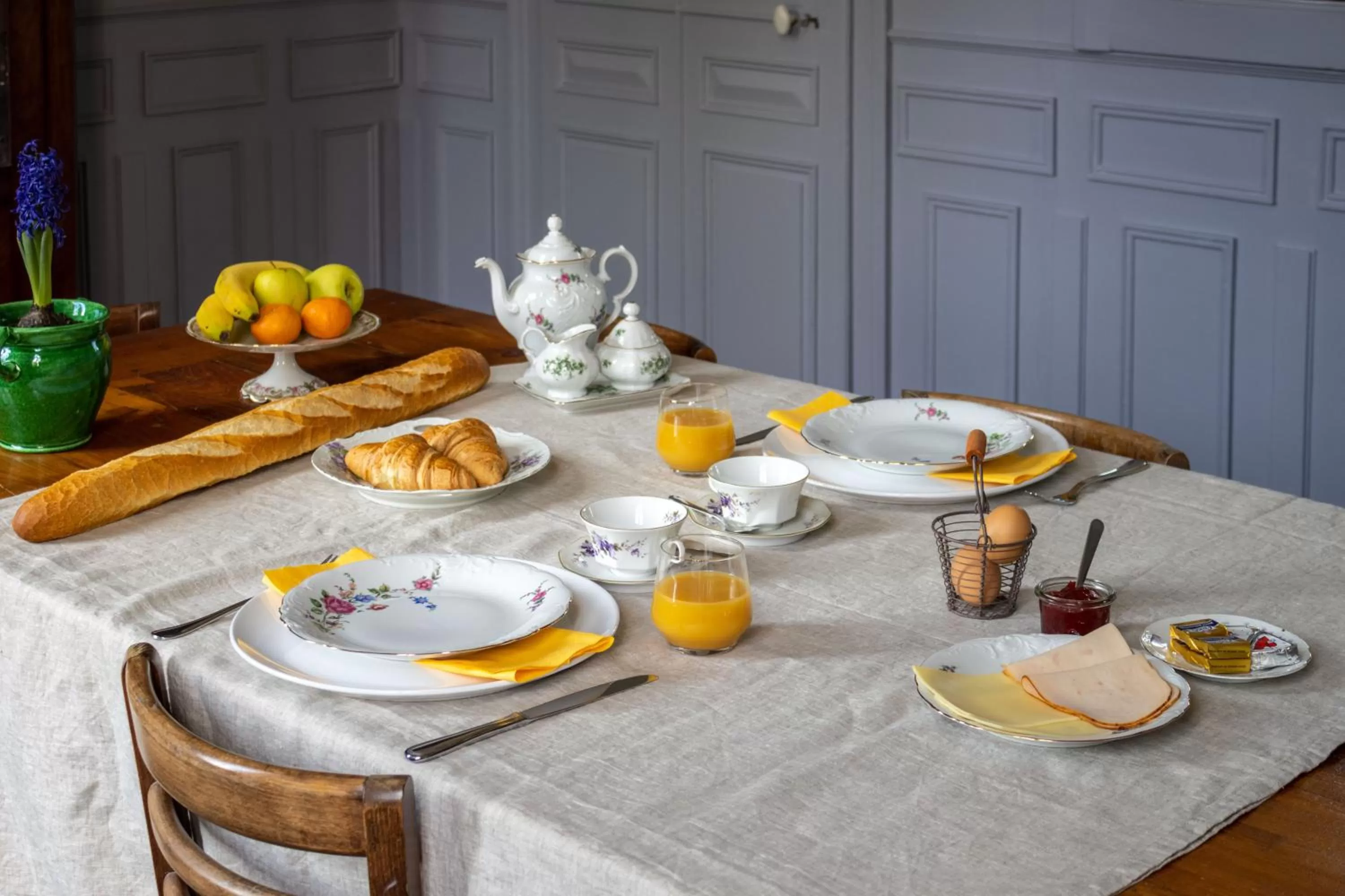 Breakfast in Sfeervolle b&b Le Moulin de la Place