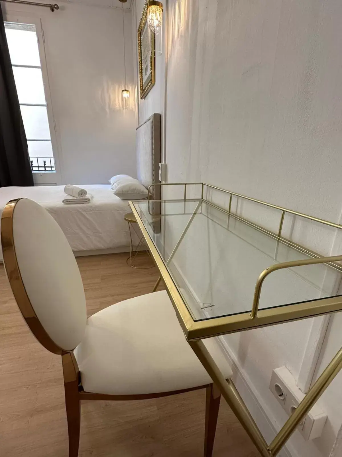 Bed in Siboni Luxury Rooms - Adults Only