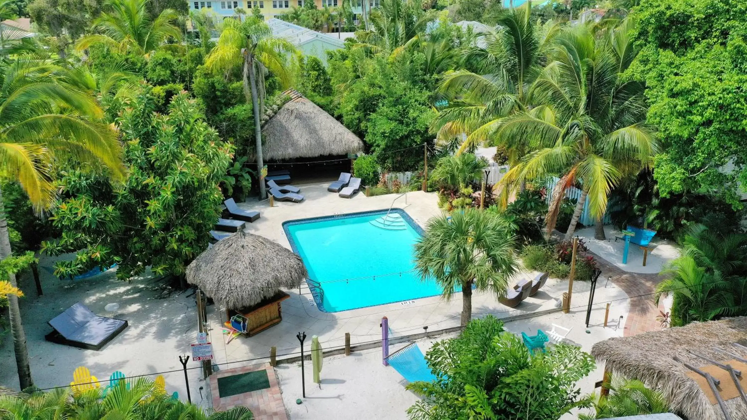 Pool View in Siesta Key Palms Resort