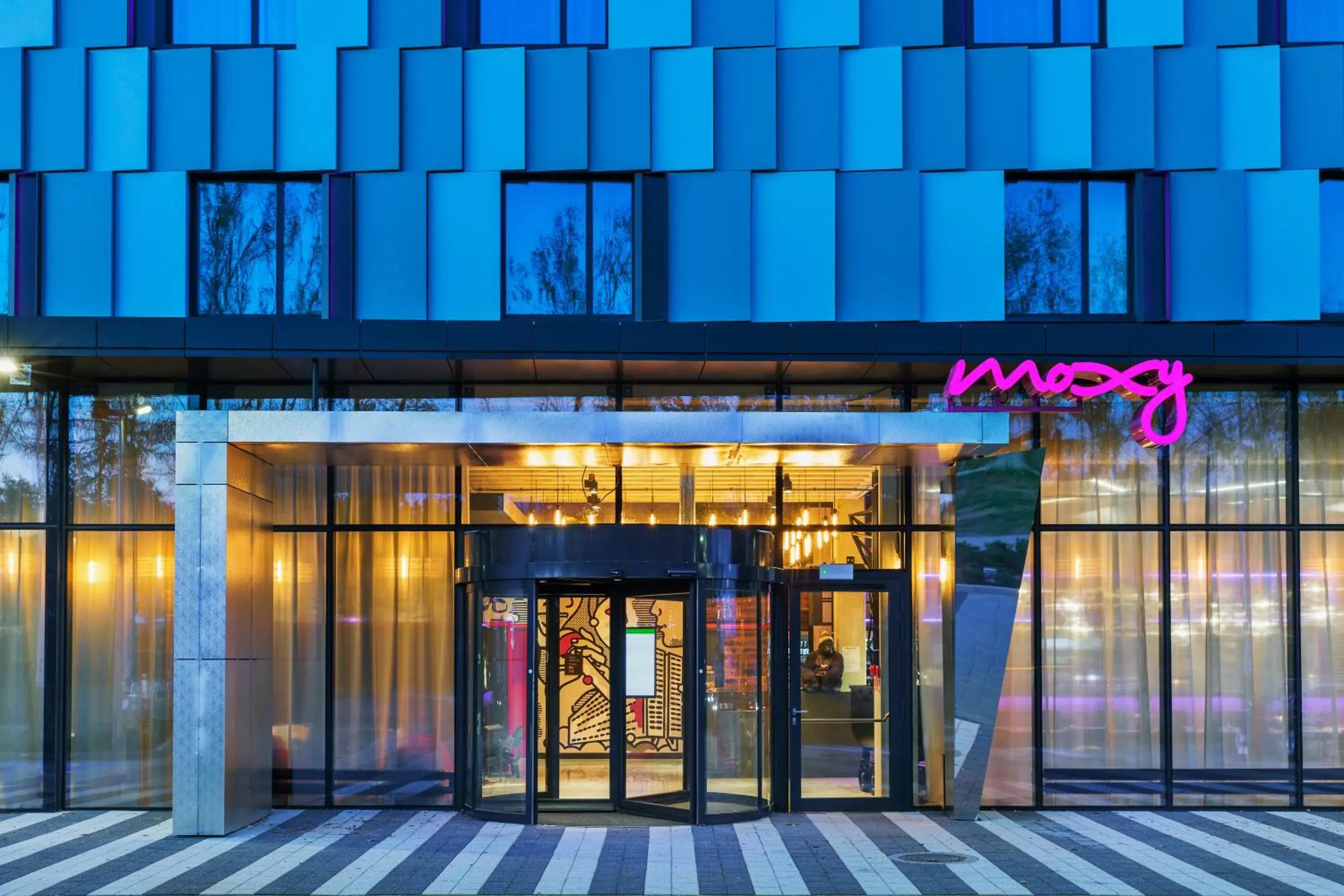 Property building in Moxy Katowice Airport