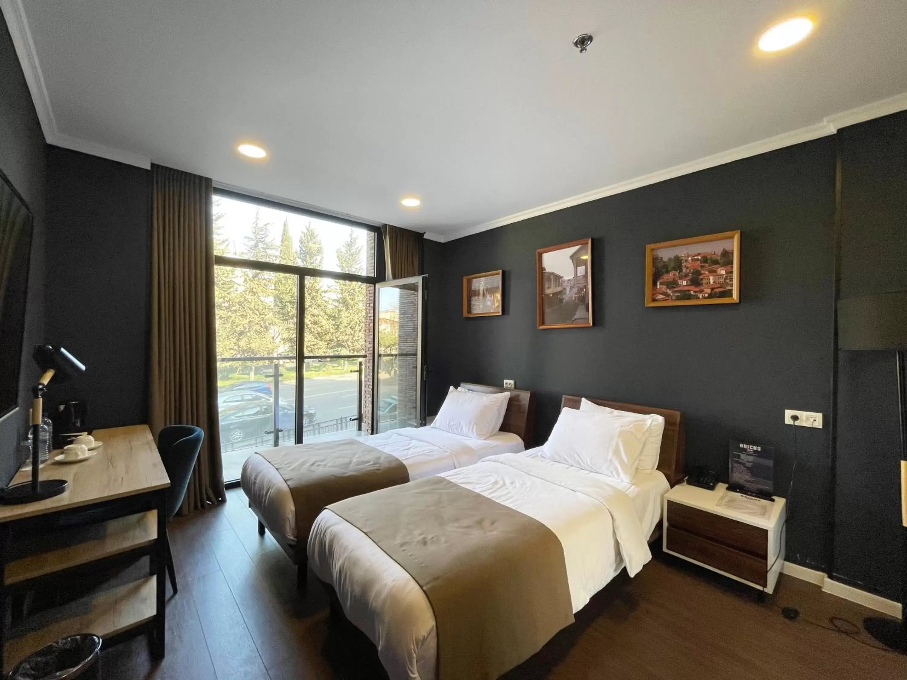 Twin Room in Bricks Hotel Tbilisi Twin Room in Bricks Hotel Tbilisi