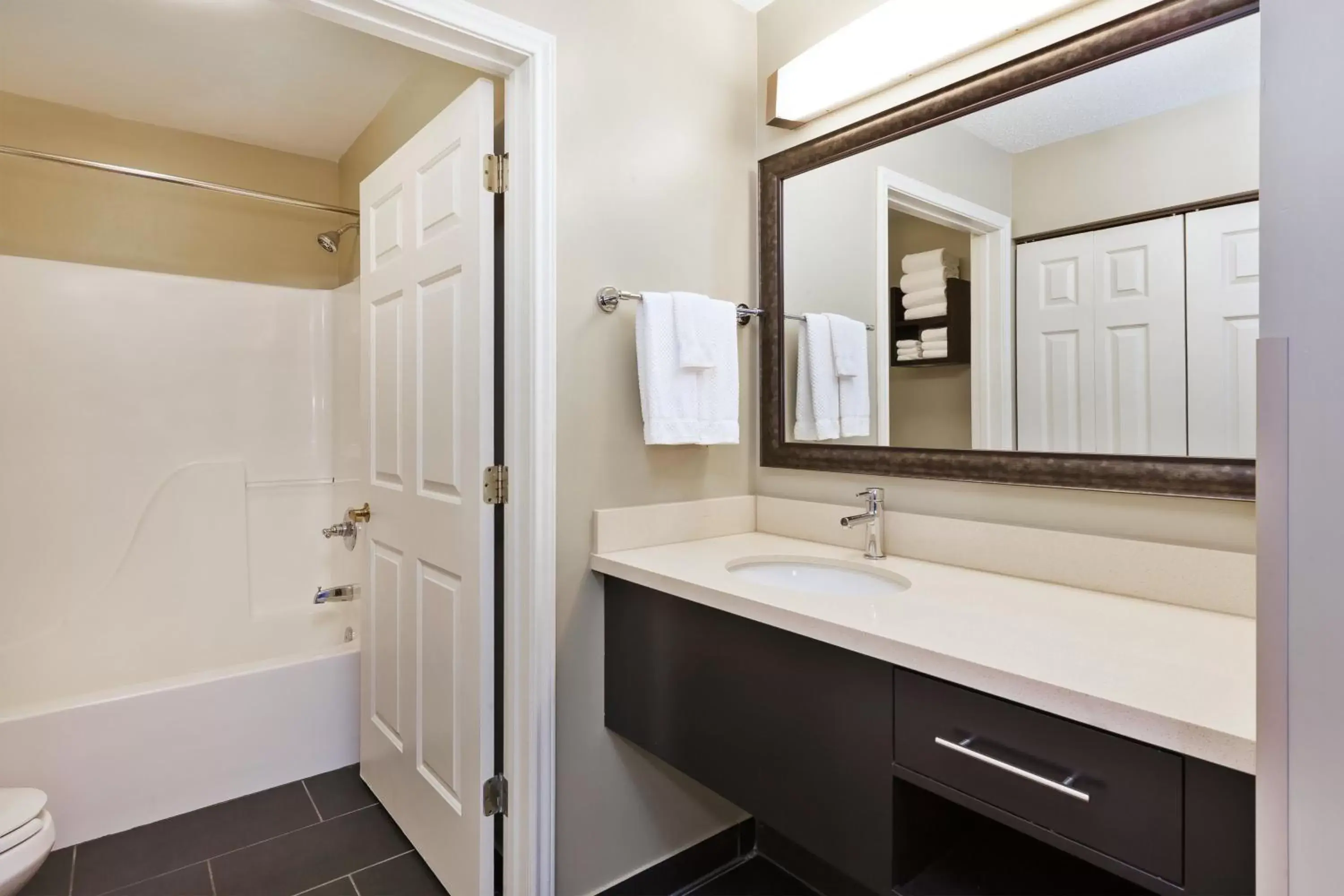 Bathroom in Staybridge Suites Detroit-Utica, an IHG Hotel