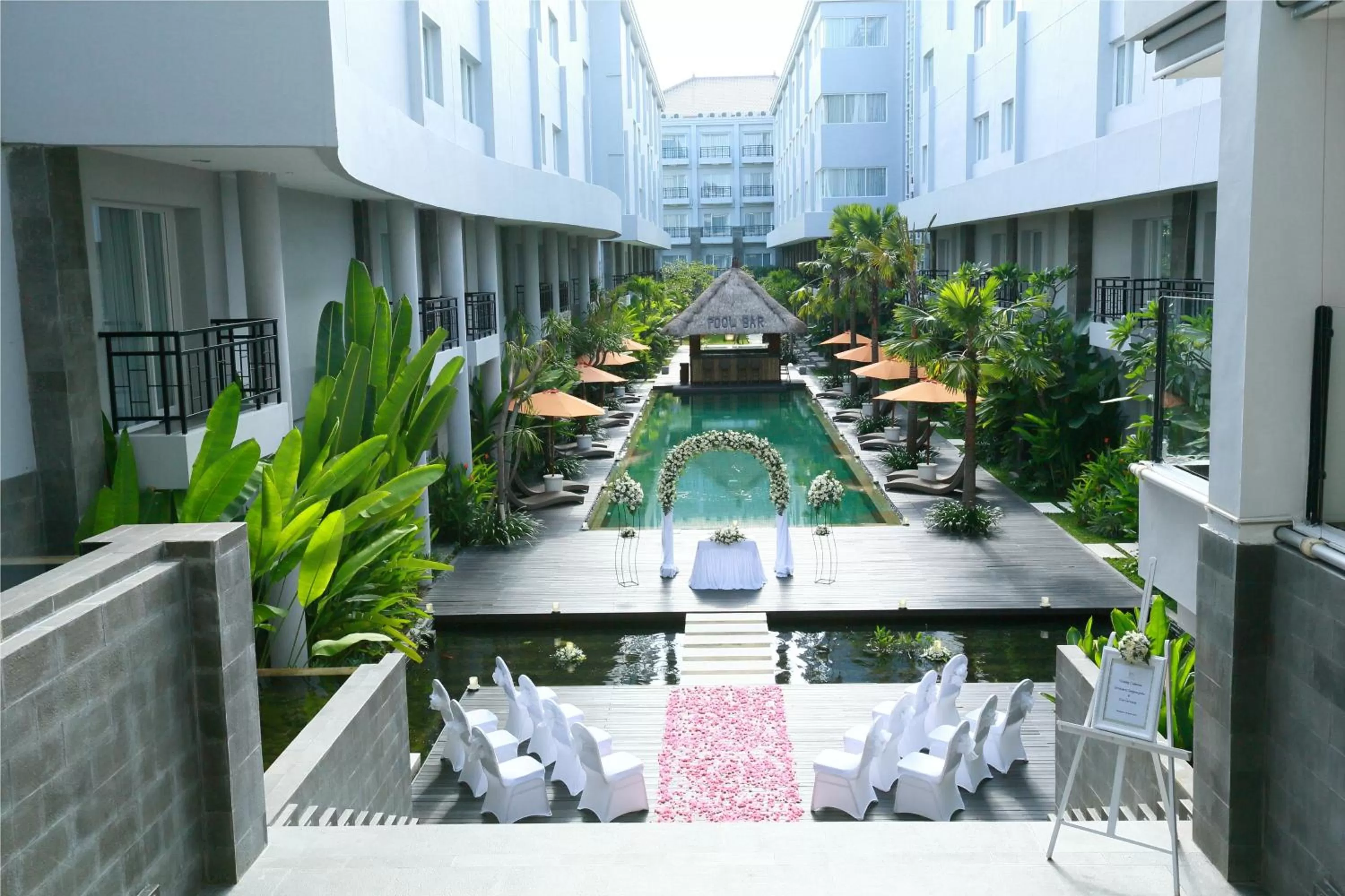 Swimming pool in b Hotel Bali & Spa