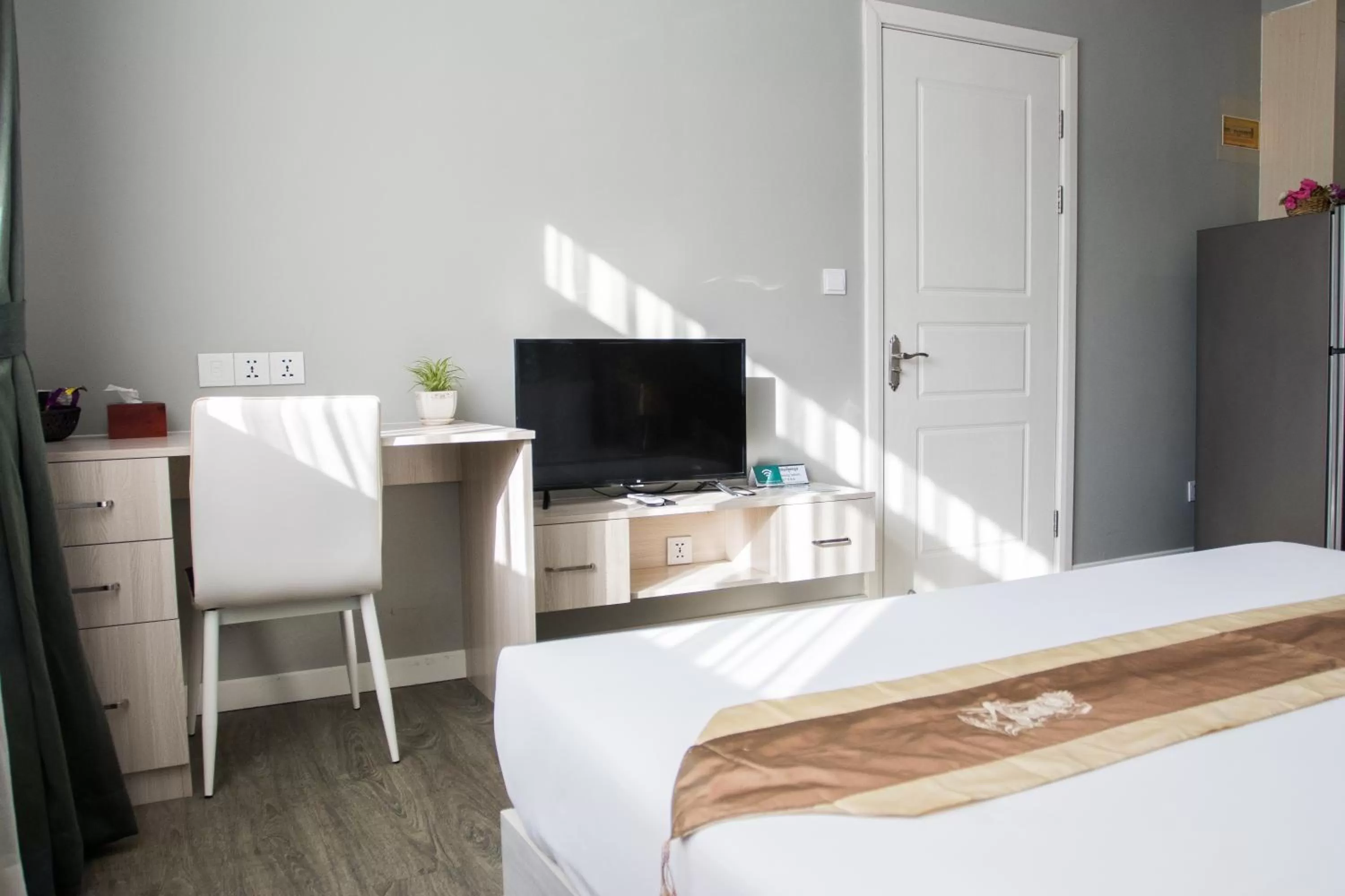 Bed in Cambodian Country Club