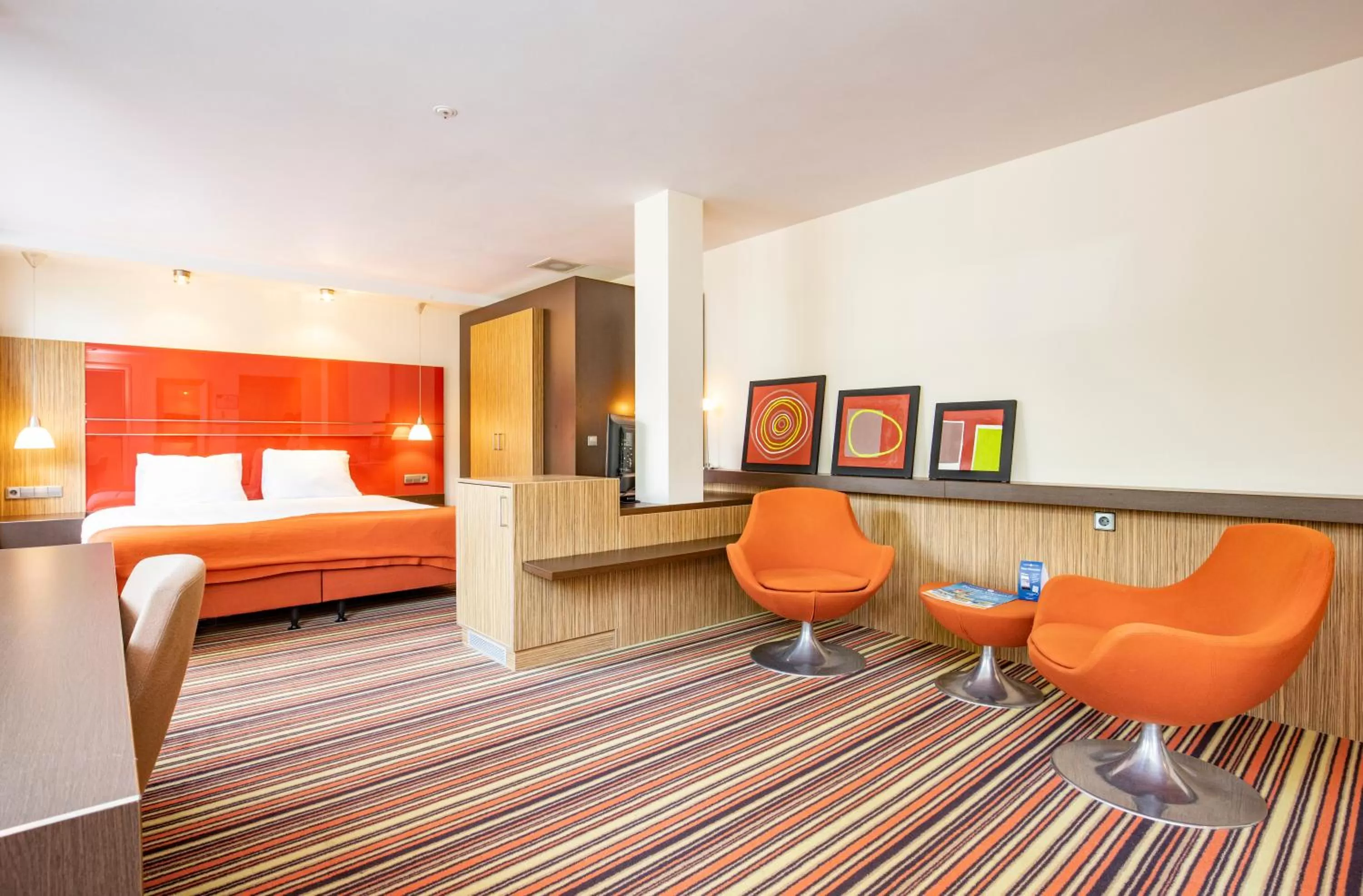 Bedroom, Bed in Fletcher Hotel Restaurant Amersfoort