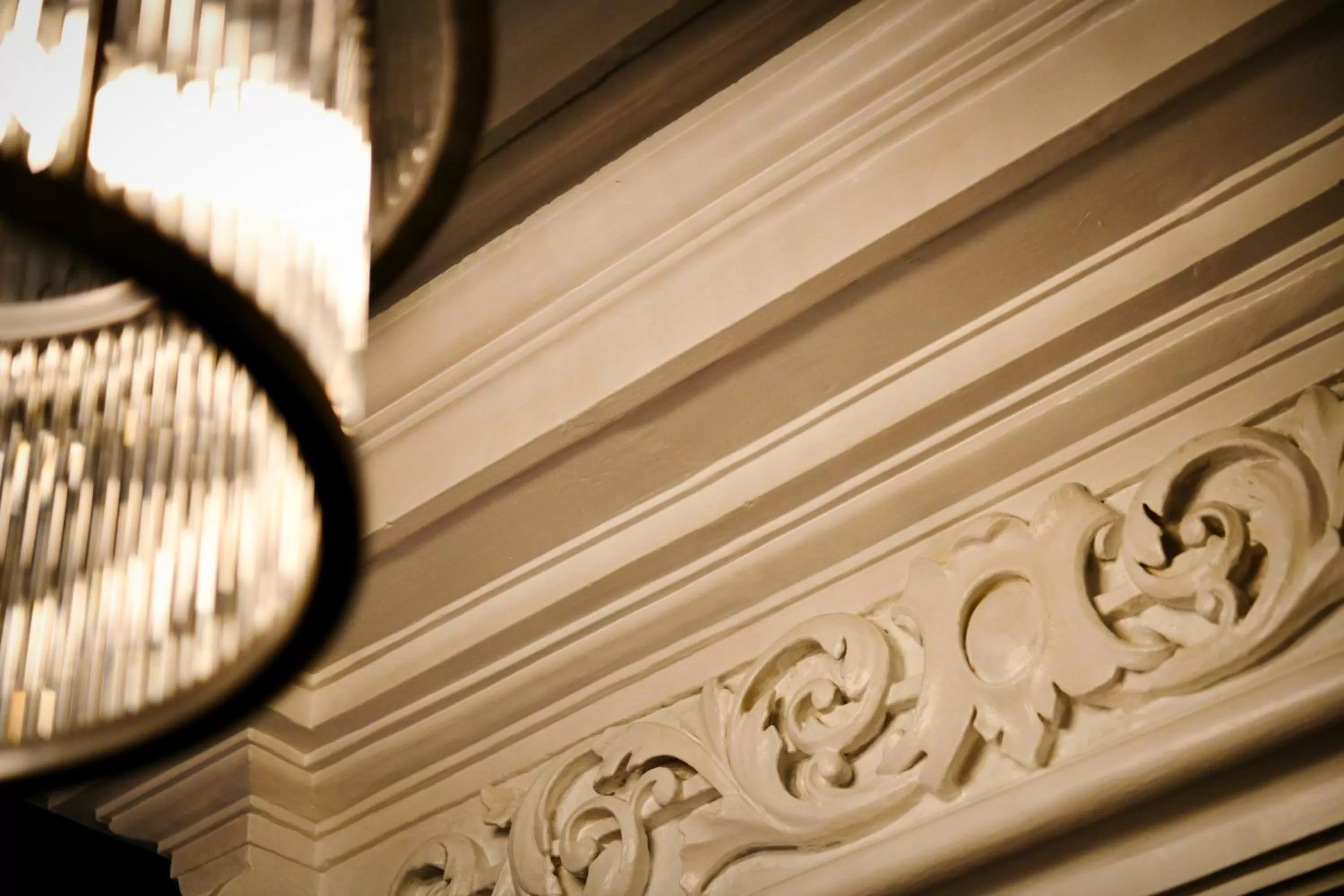 Decorative detail in Palazzo Ignazio