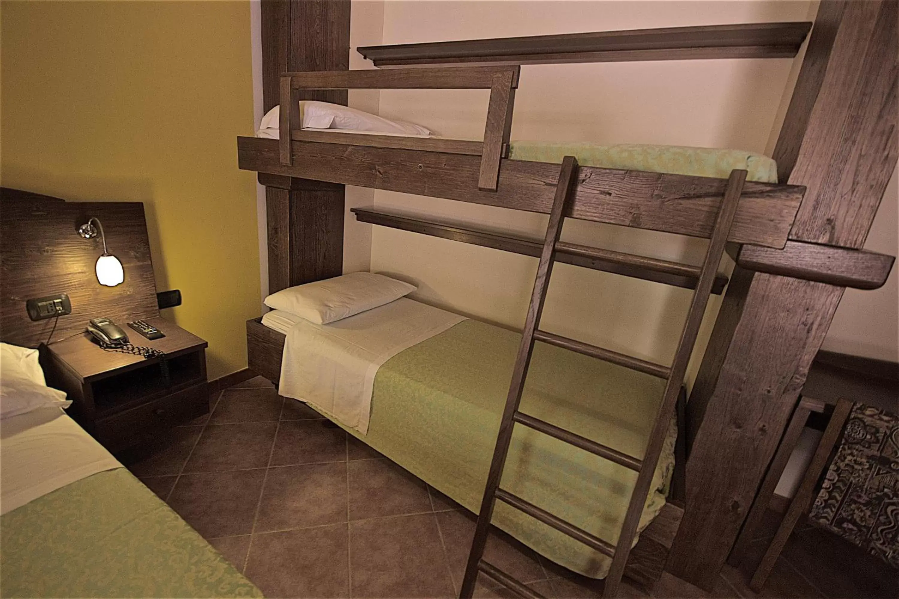Bedroom, Bunk Bed in Hotel Masseria Le Pajare