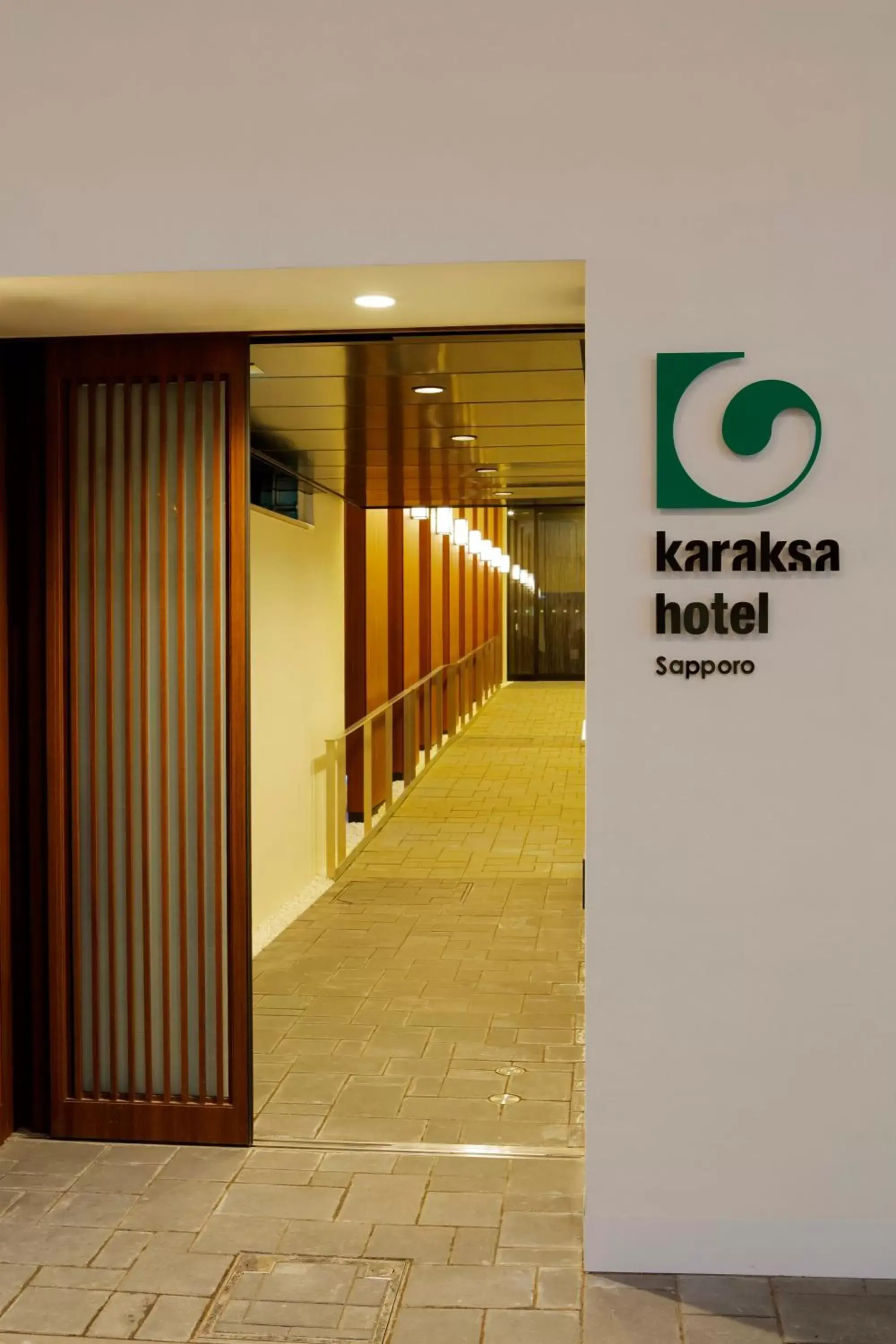 Facade/entrance in karaksa hotel Sapporo