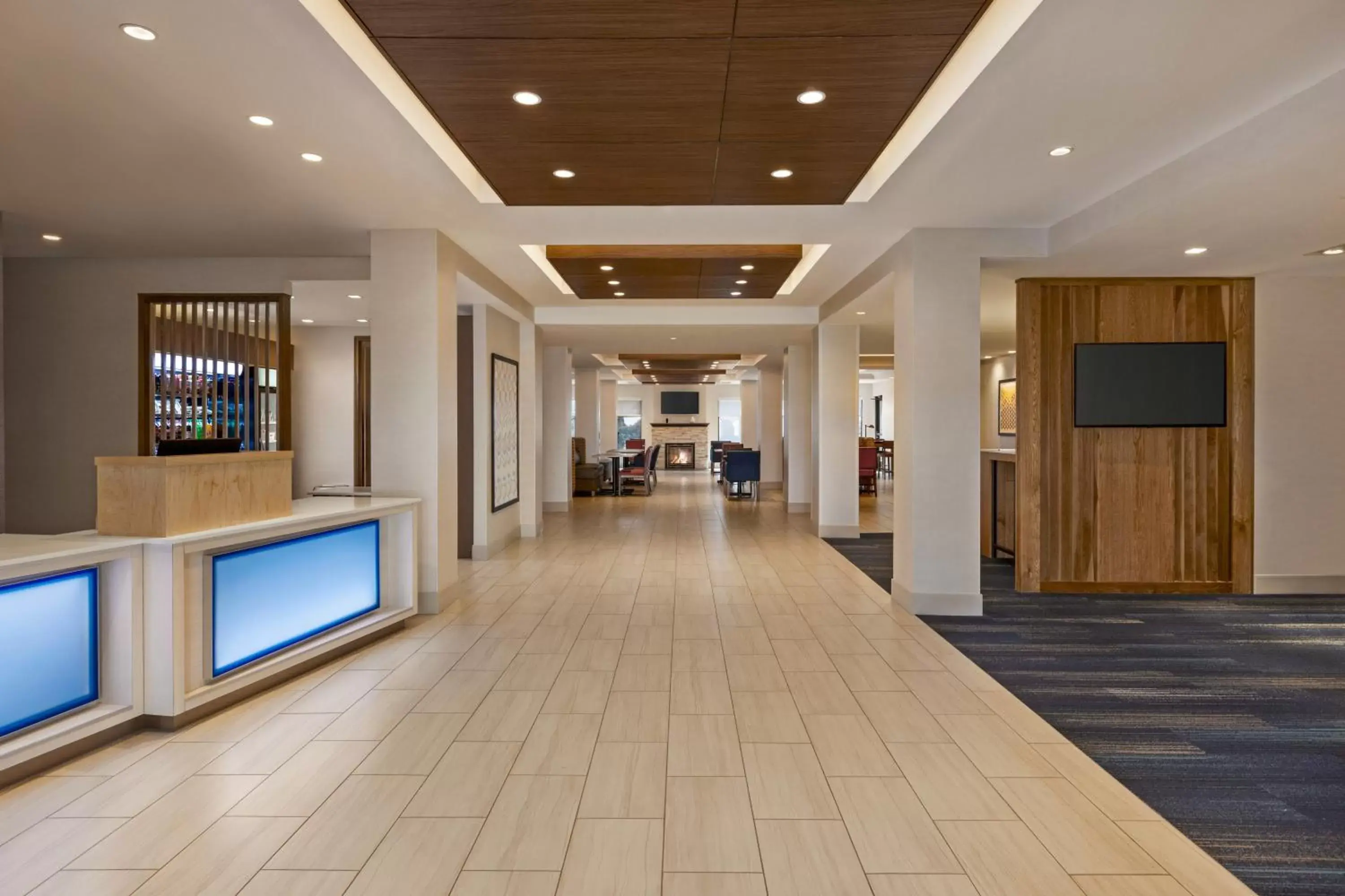 Lobby or reception in Holiday Inn Express & Suites Denver Airport by IHG Lobby or reception in Holiday Inn Express & Suites Denver Airport by IHG