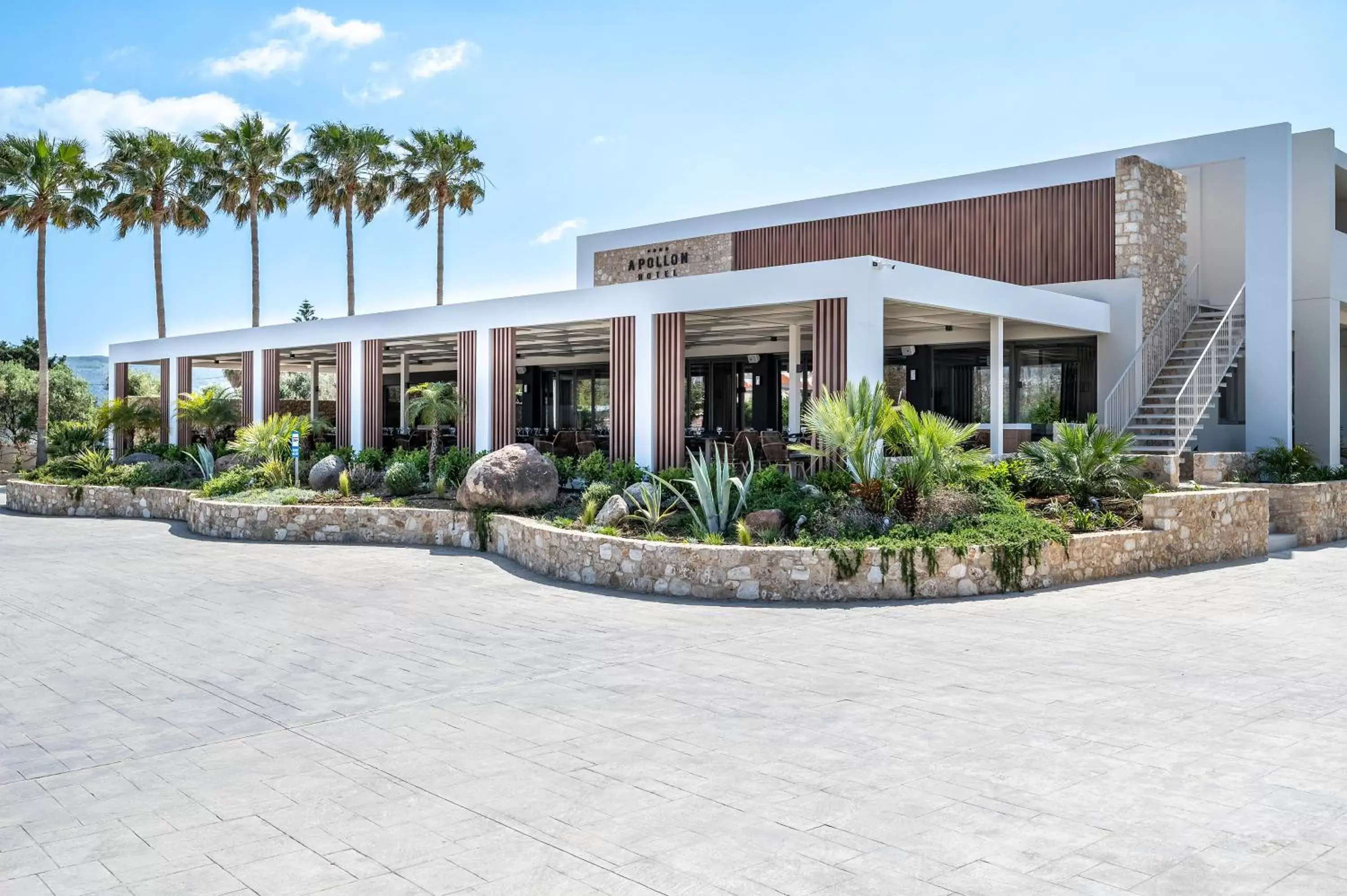 Facade/entrance, Property Building in Apollon Hotel