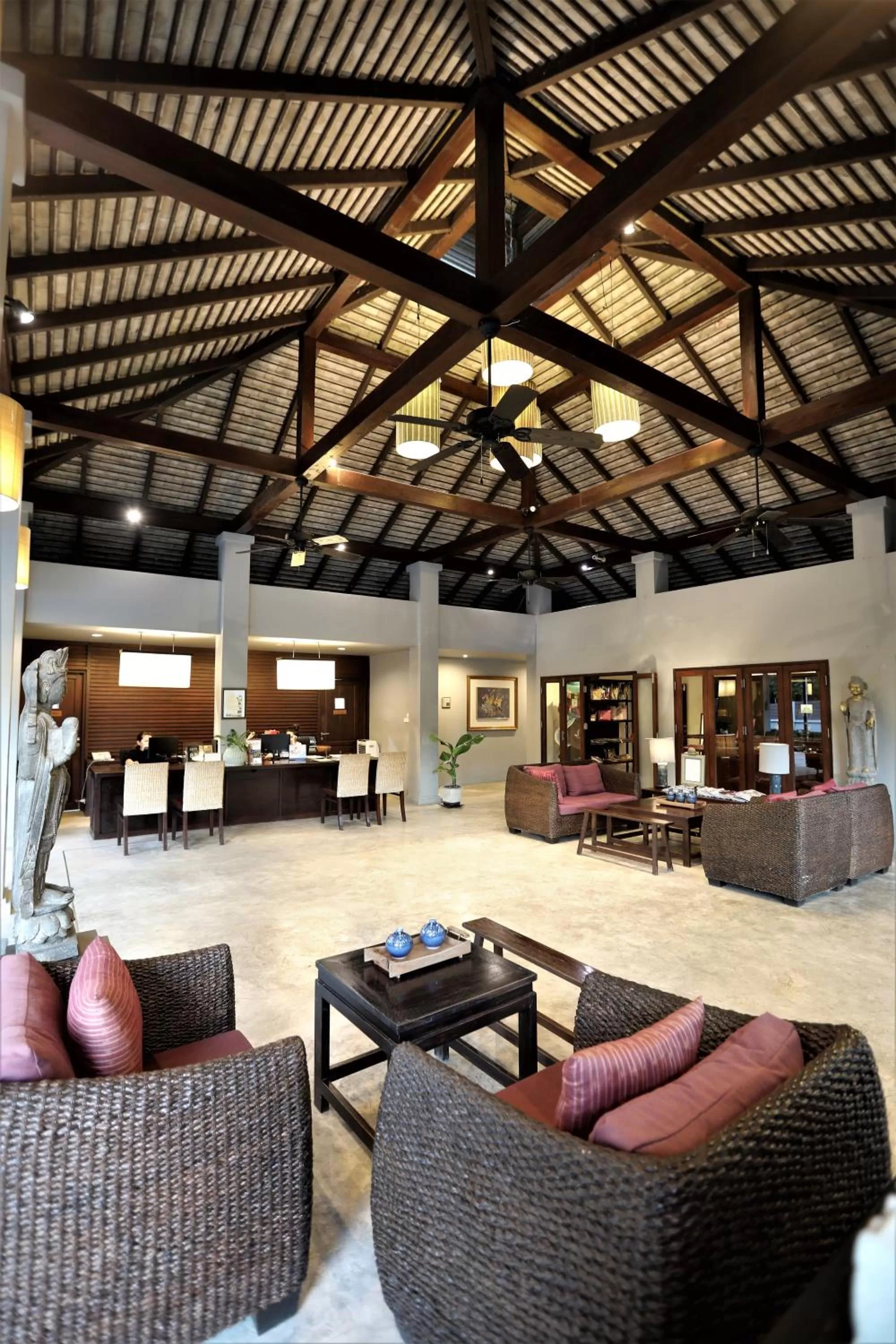 Lobby or reception in The Quarter Pai