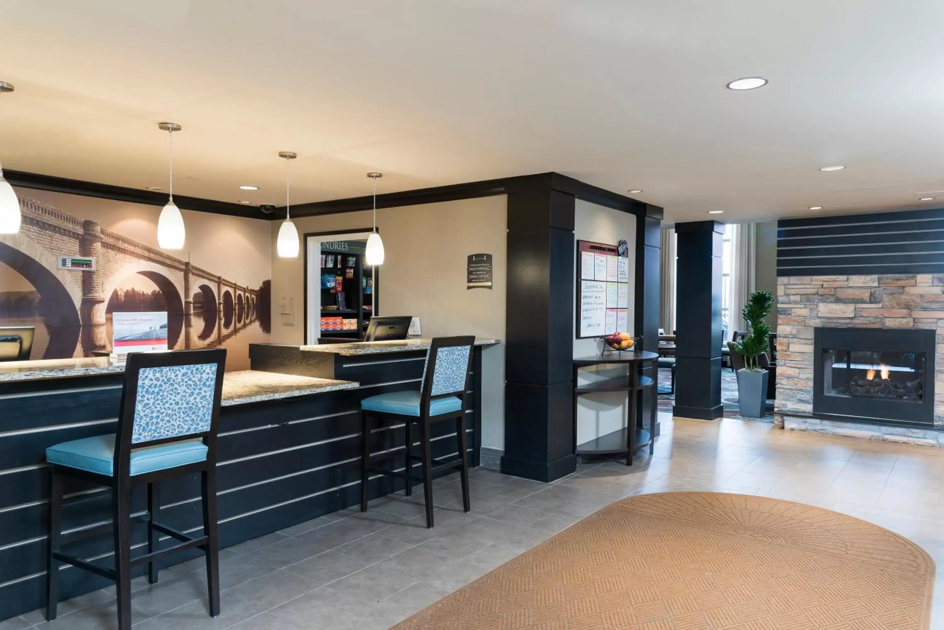 Property building, Lobby/Reception in Staybridge Suites Chicago-Oakbrook Terrace, an IHG Hotel