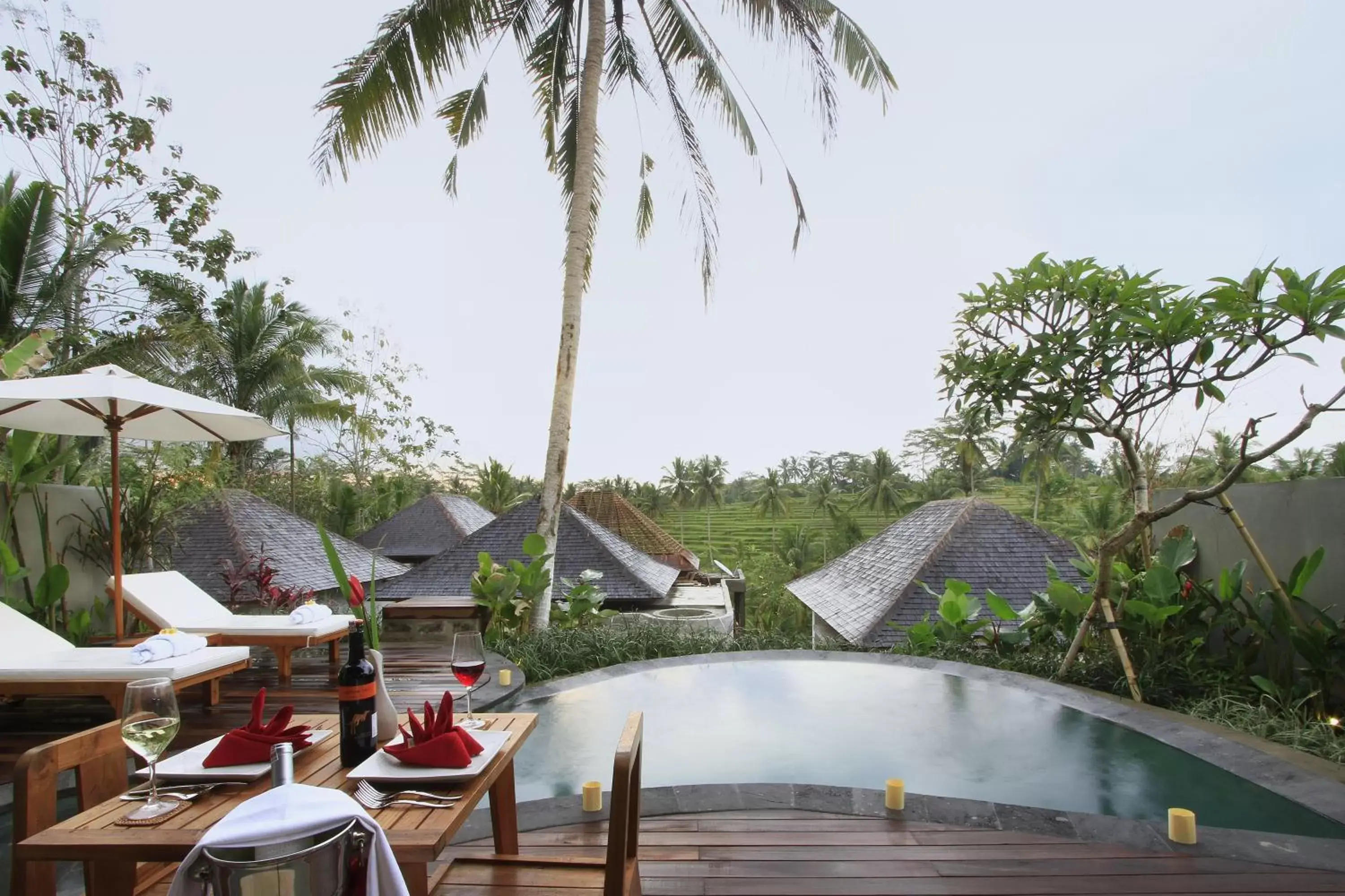 Patio in Puri Sebali Resort