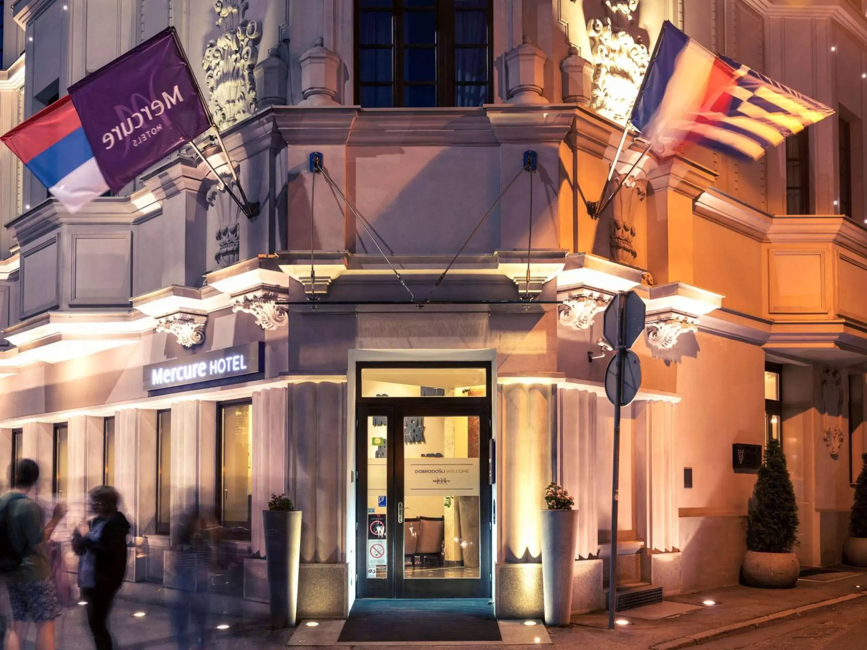 Property building in Mercure Belgrade Excelsior