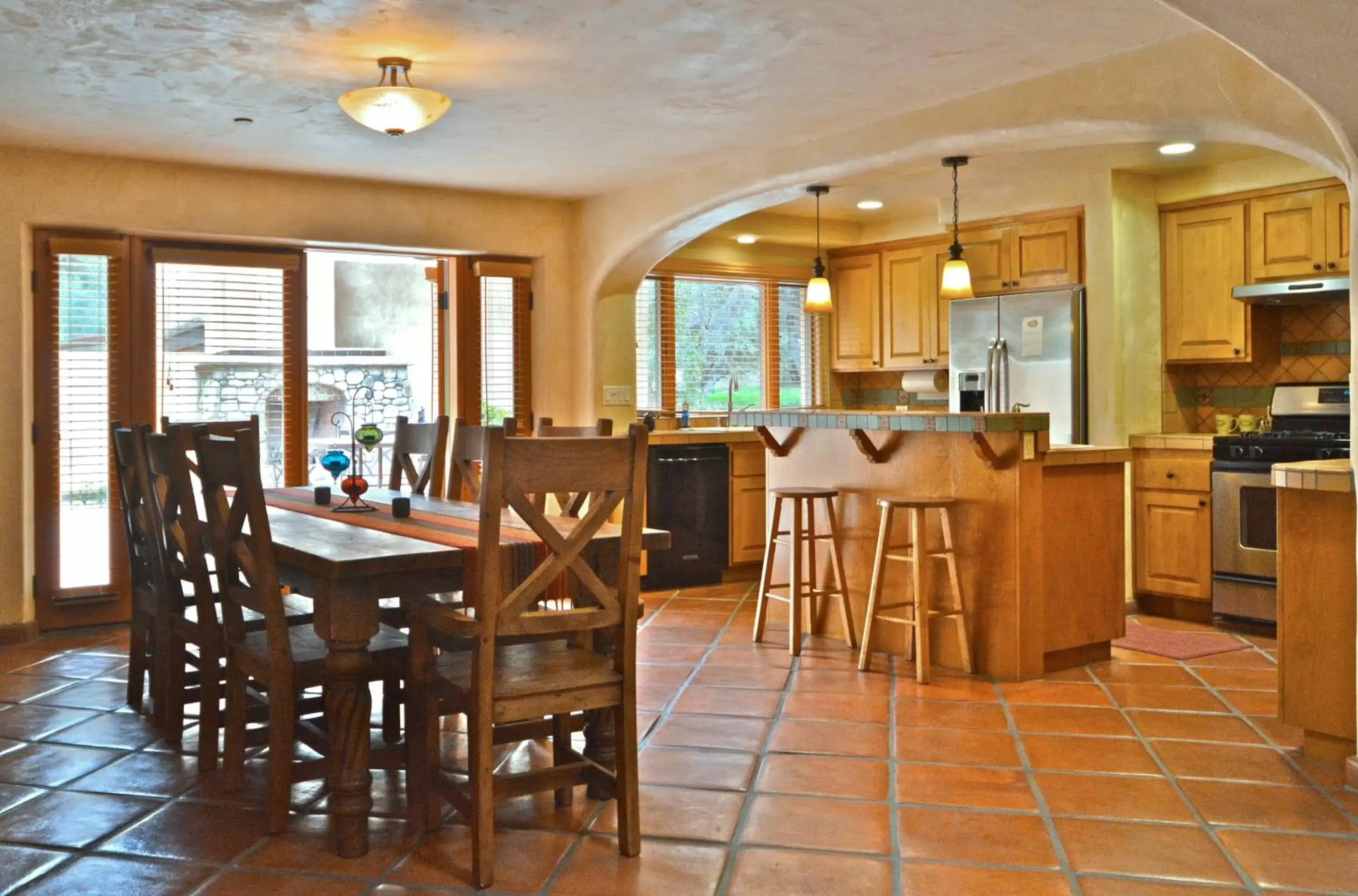 Dining area, Restaurant/Places to Eat in Blue Iguana Inn