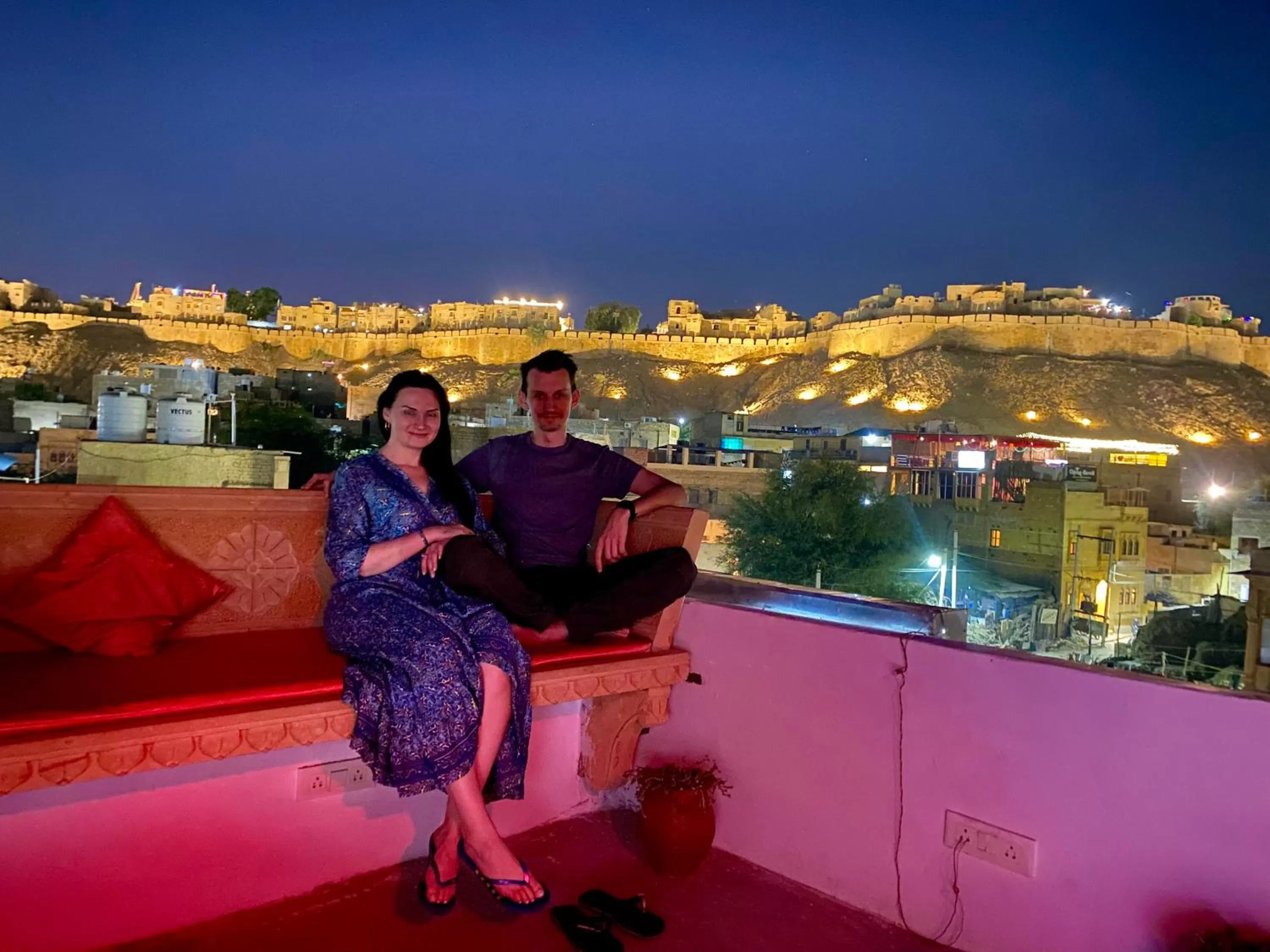 Guests in Hotel Murad Haveli