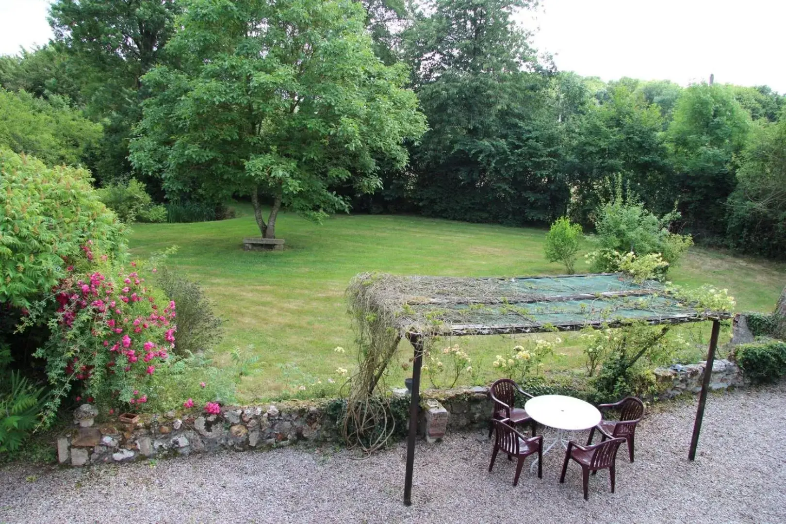 Garden in Le Pommenial de la Hérissonnière