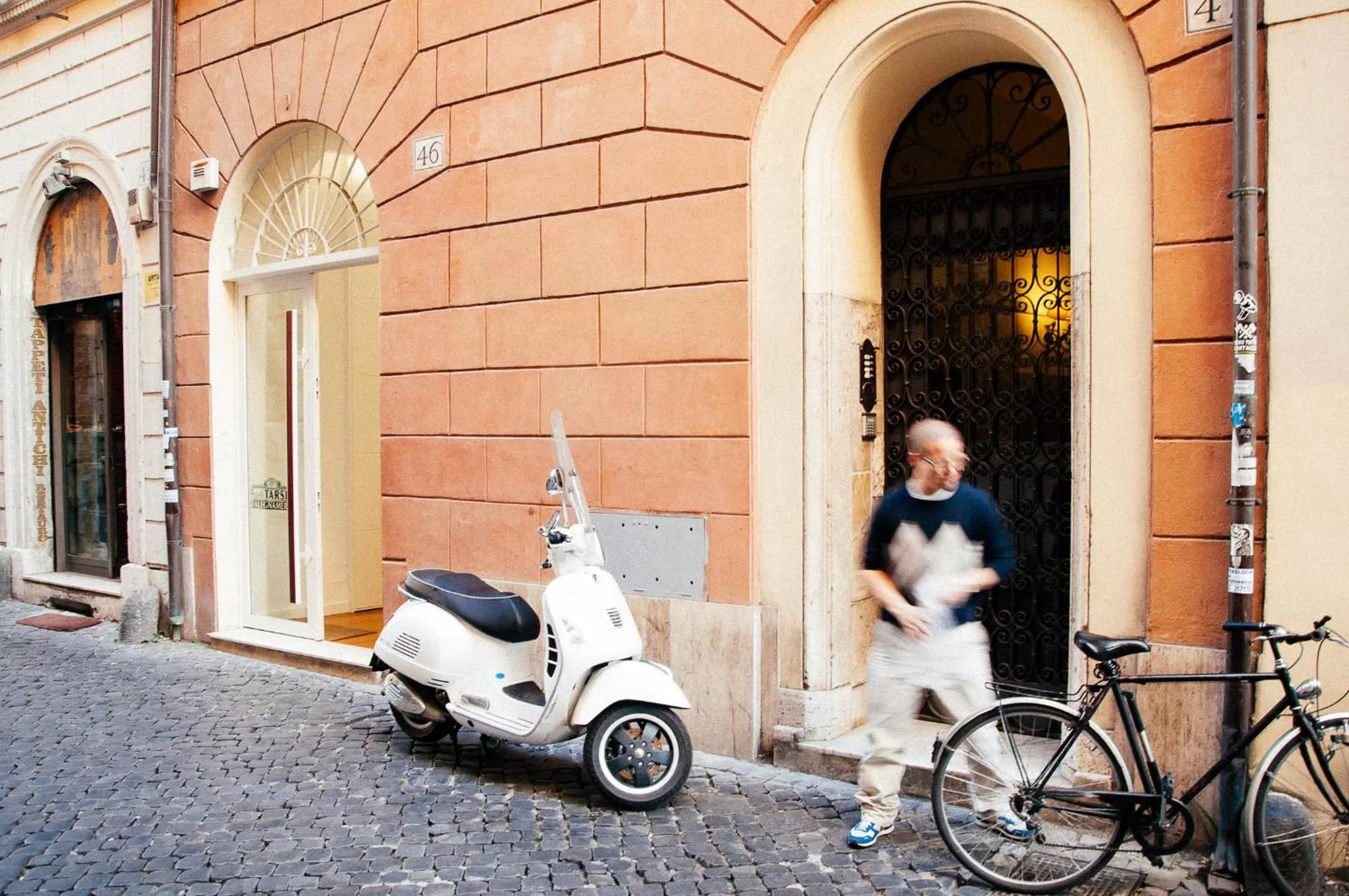 Facade/entrance in All'Orologio