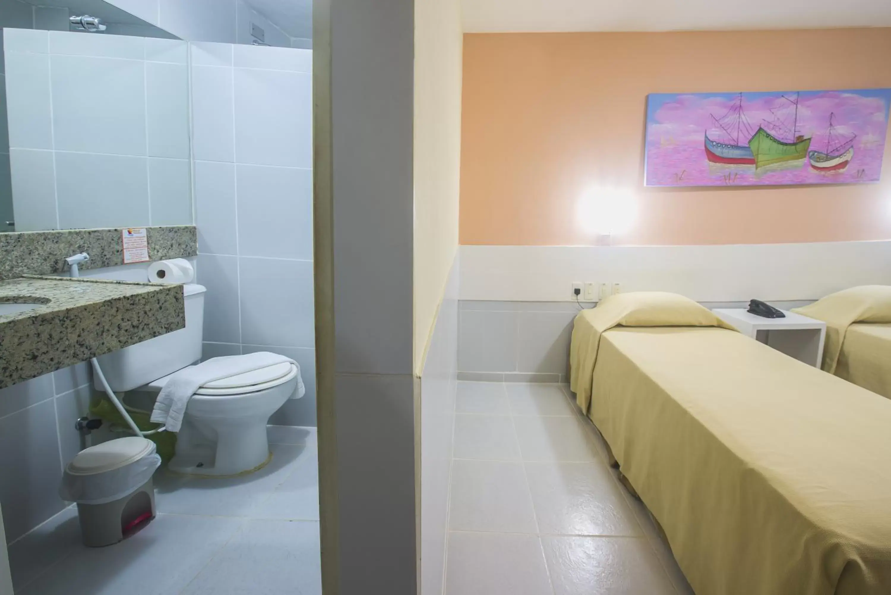 Bathroom in Hotel Pousada Tamandaré - PB