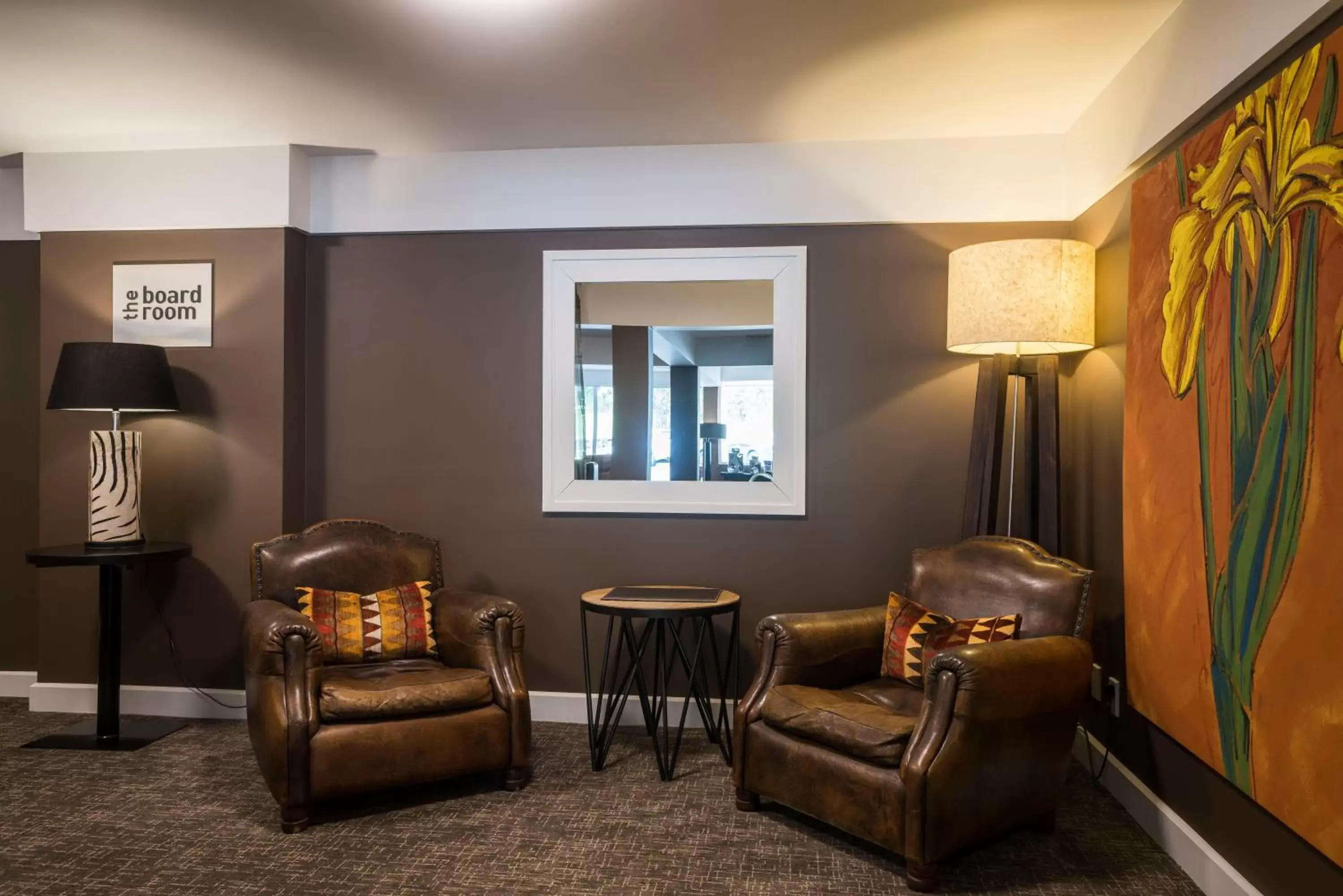 Seating Area in The Ashley Hotel Greymouth