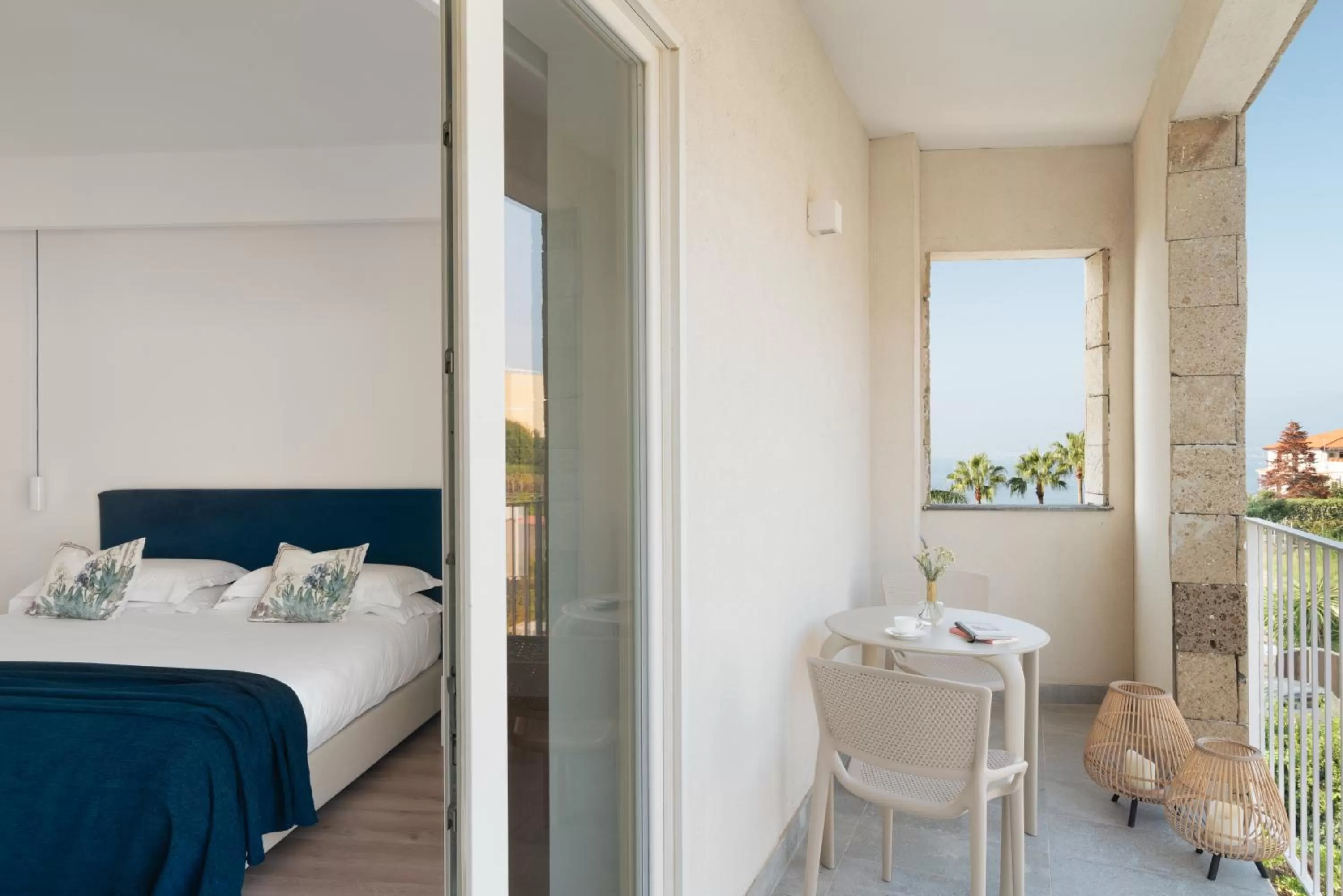 View (from property/room), Bed in Domo 20 Hotel & Rooftop