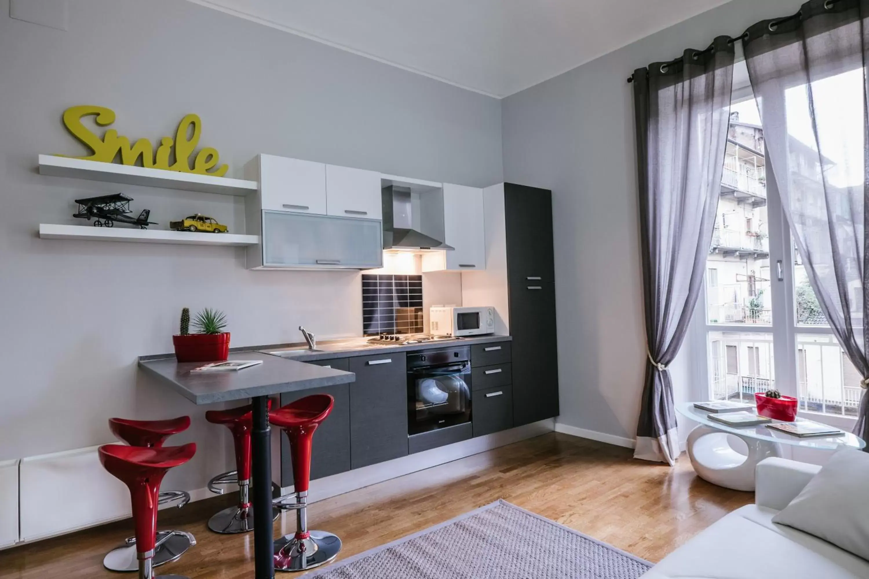 Kitchen or kitchenette, Kitchen/Kitchenette in Apart Hotel Torino