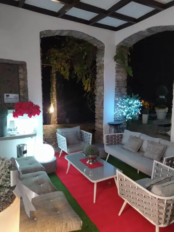 Patio in "La Selvetta" bed and breakfast