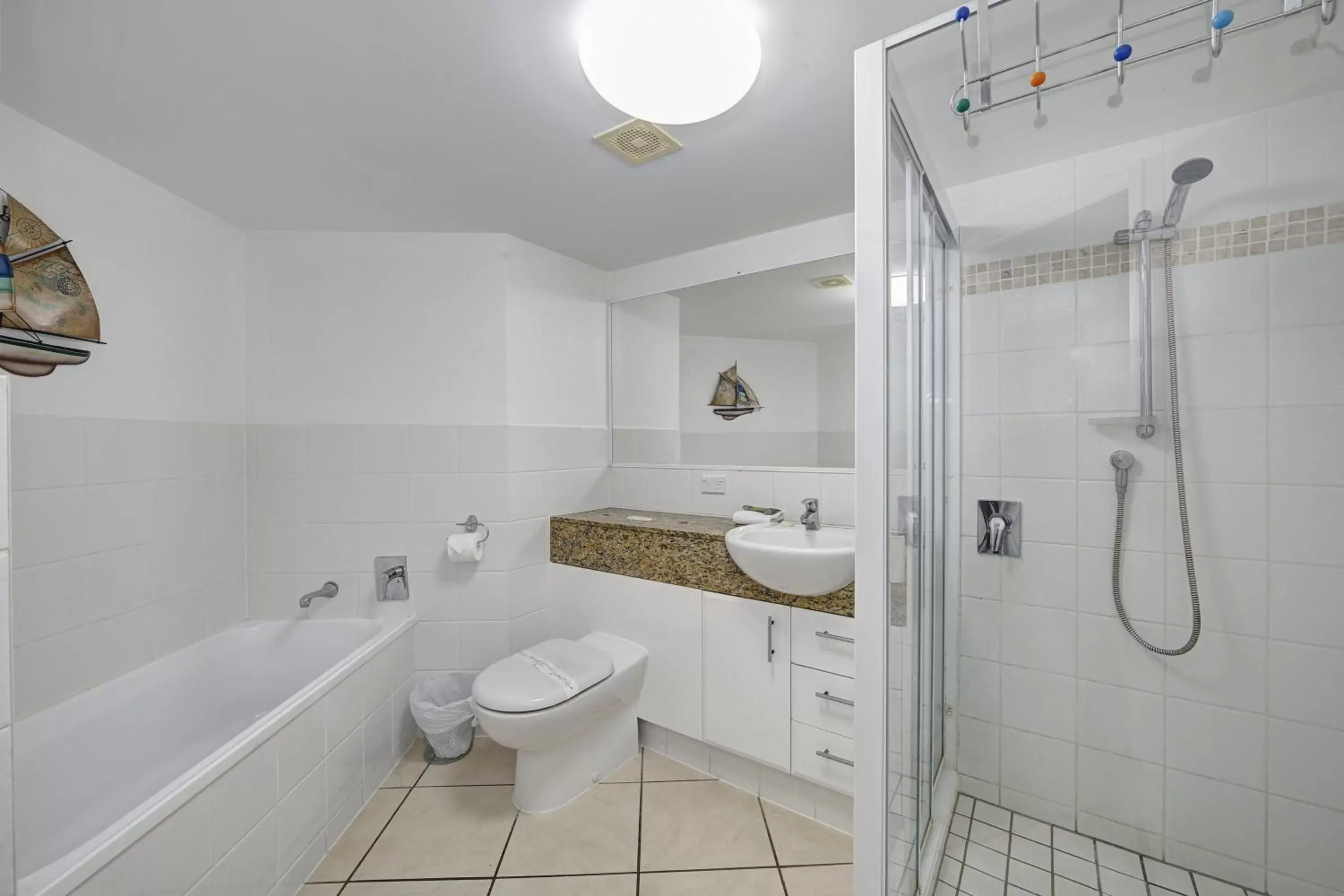 Bathroom in Bargara Blue Resort