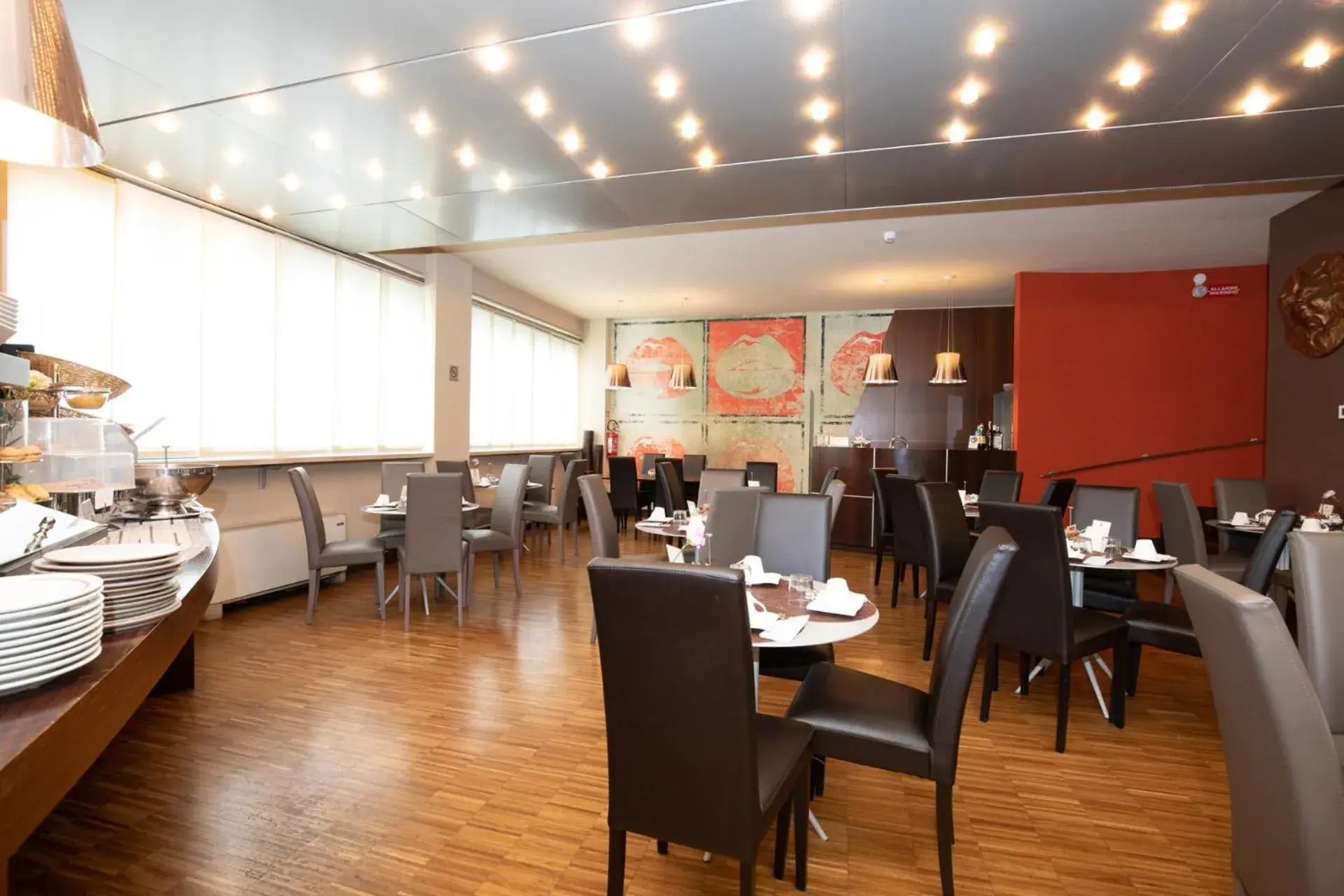 Lounge or bar, Restaurant/Places to Eat in Hotel Aleramo