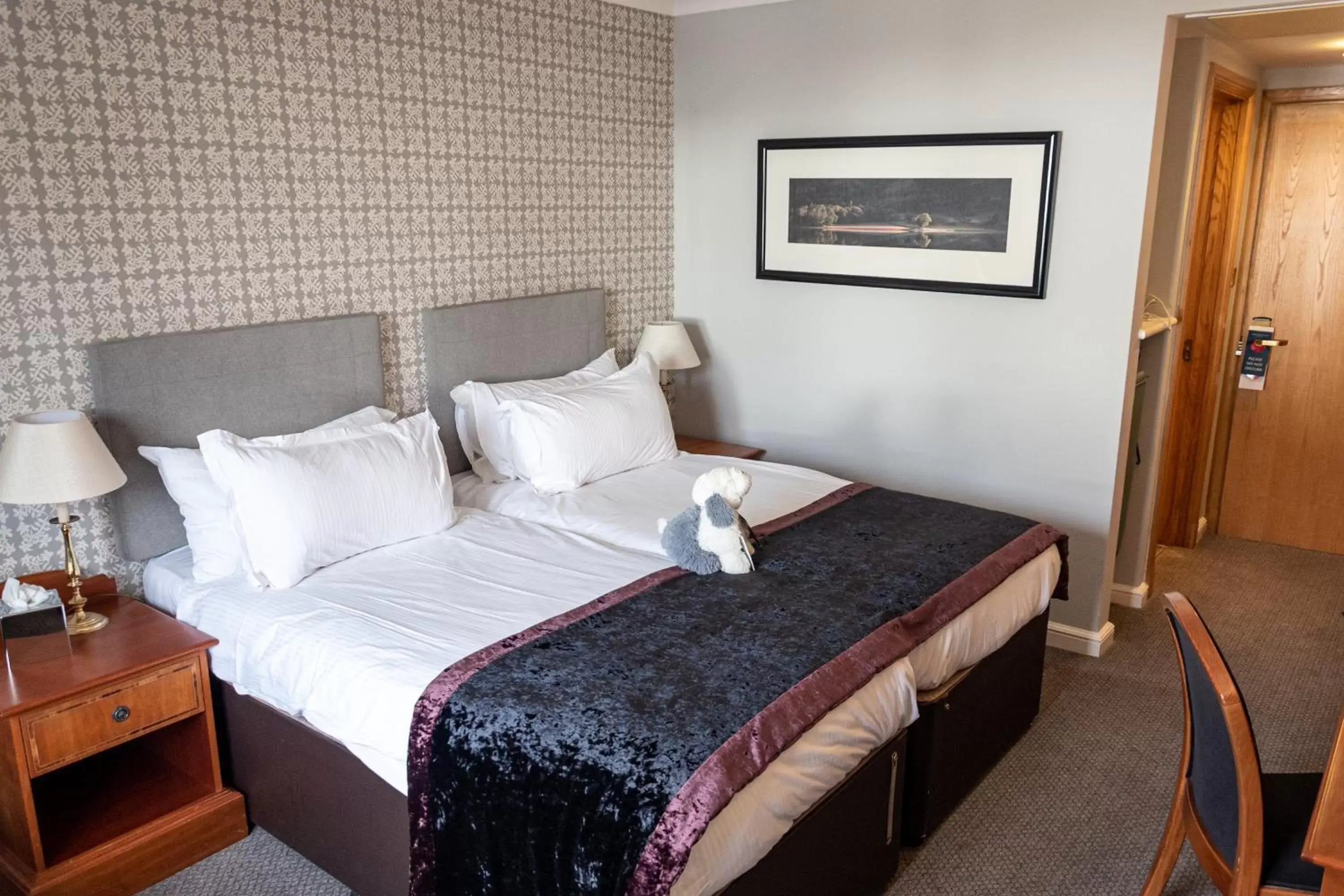 Bed in Low Wood Bay Bed in Low Wood Bay