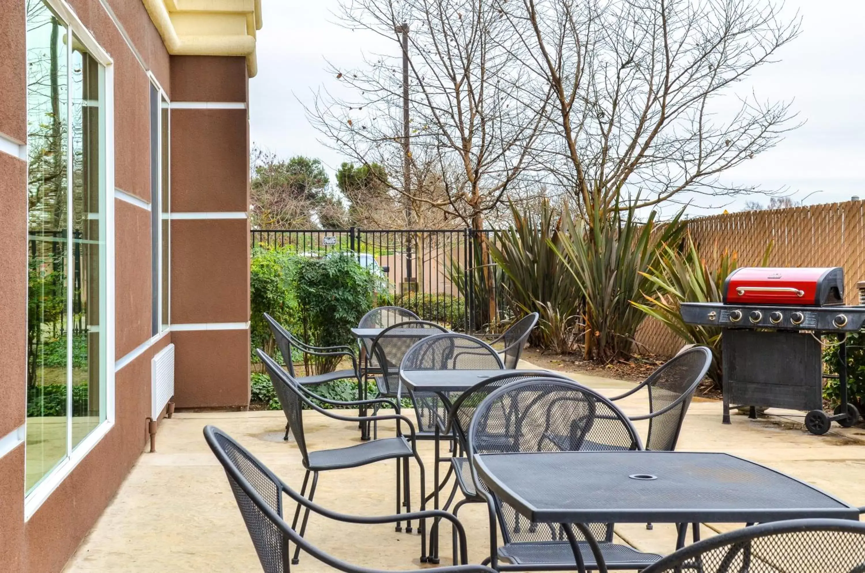 Patio in Comfort Suites