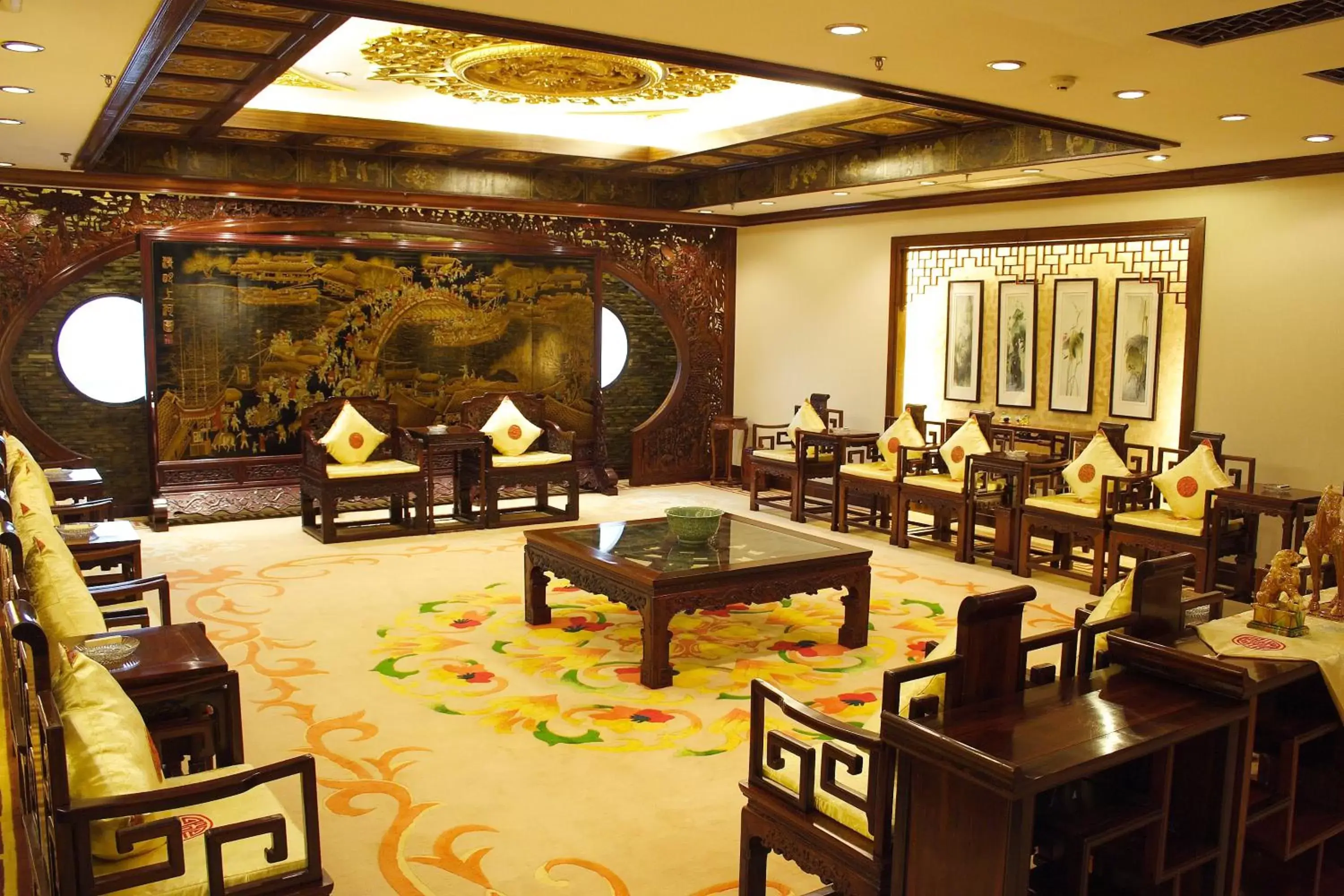 Living room in Asia International Hotel Guangdong