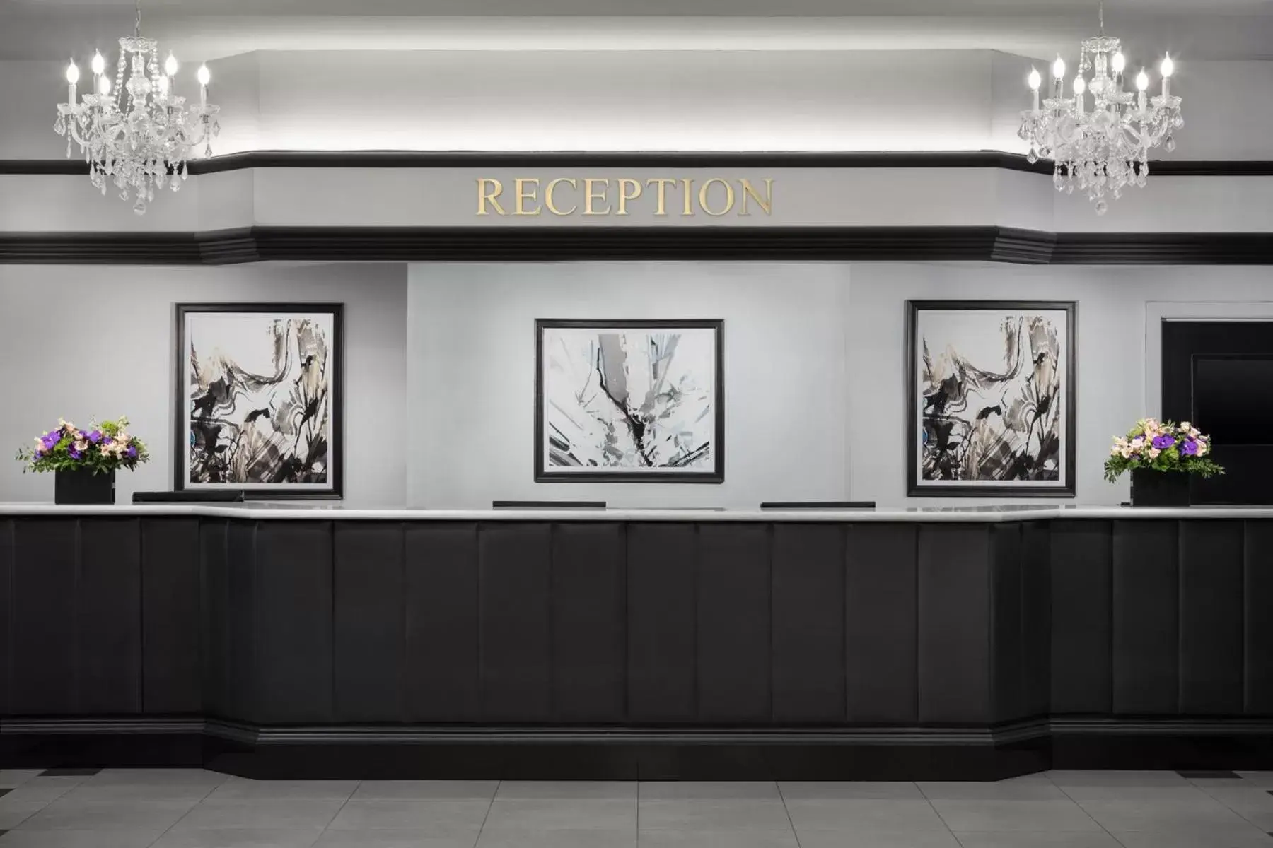 Lobby or reception in The Manhattan at Times Square