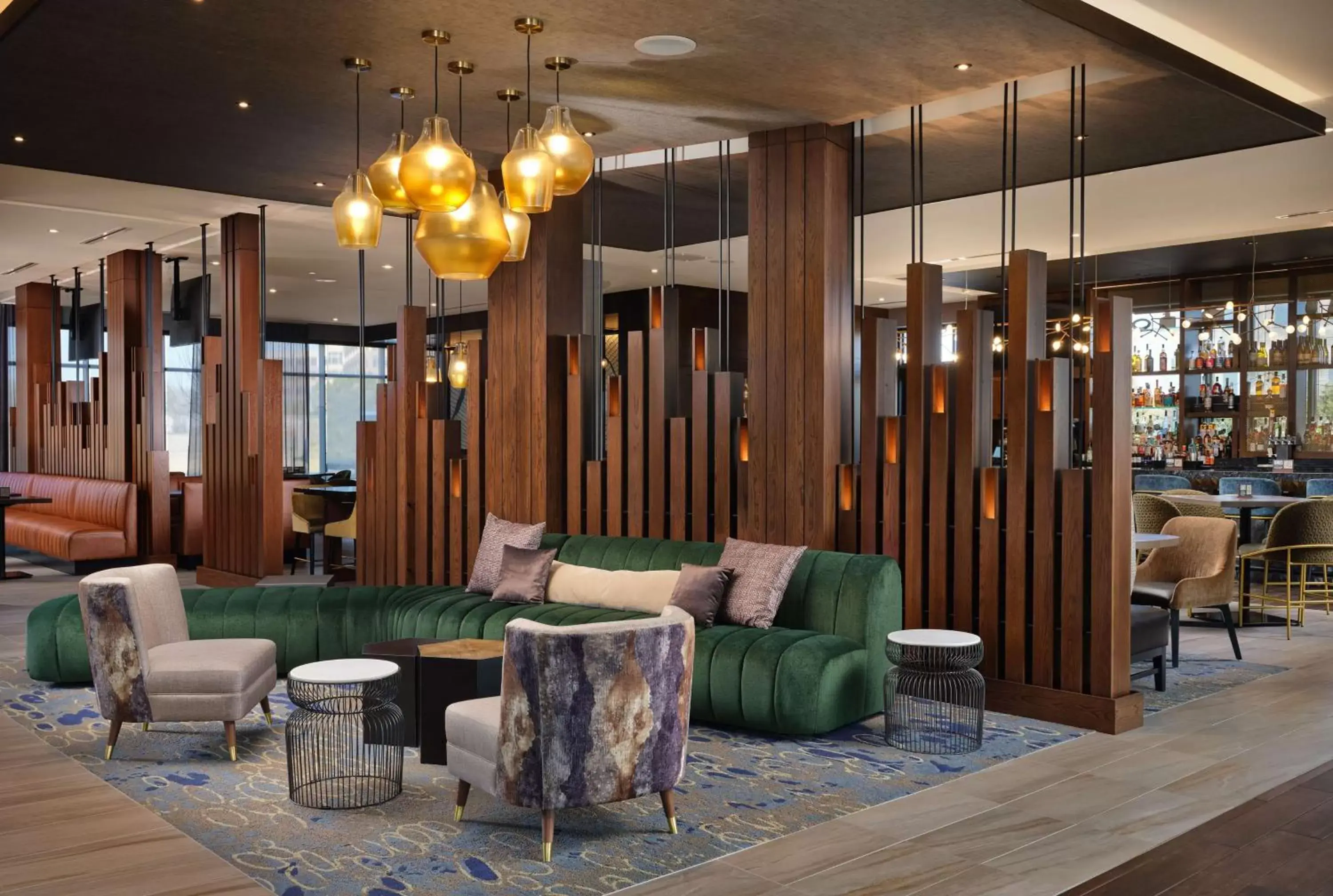 Lobby or reception, Lounge/Bar in The Forester, a Hyatt Place Hotel
