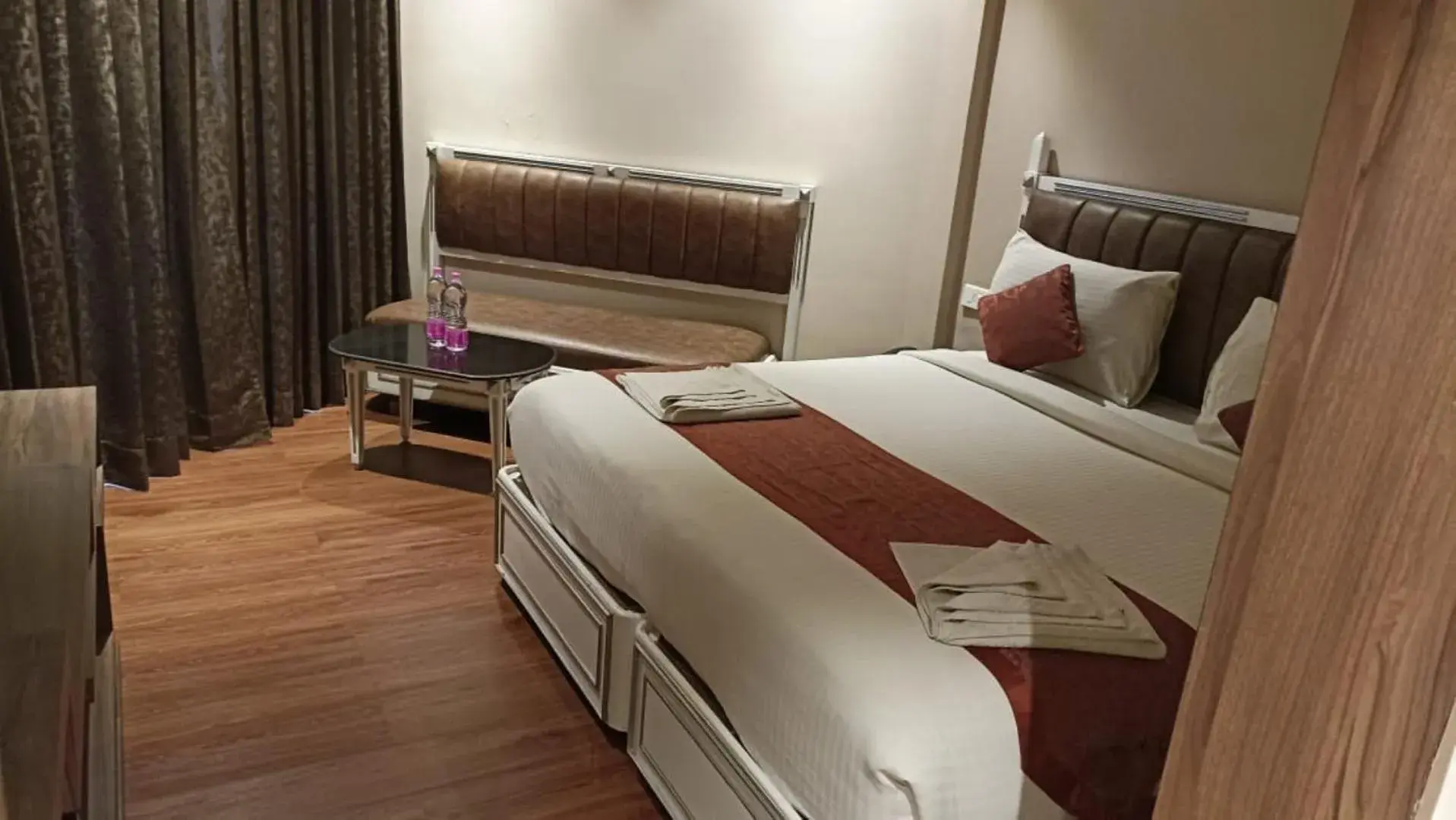 Bed in Hotel Shree Hari