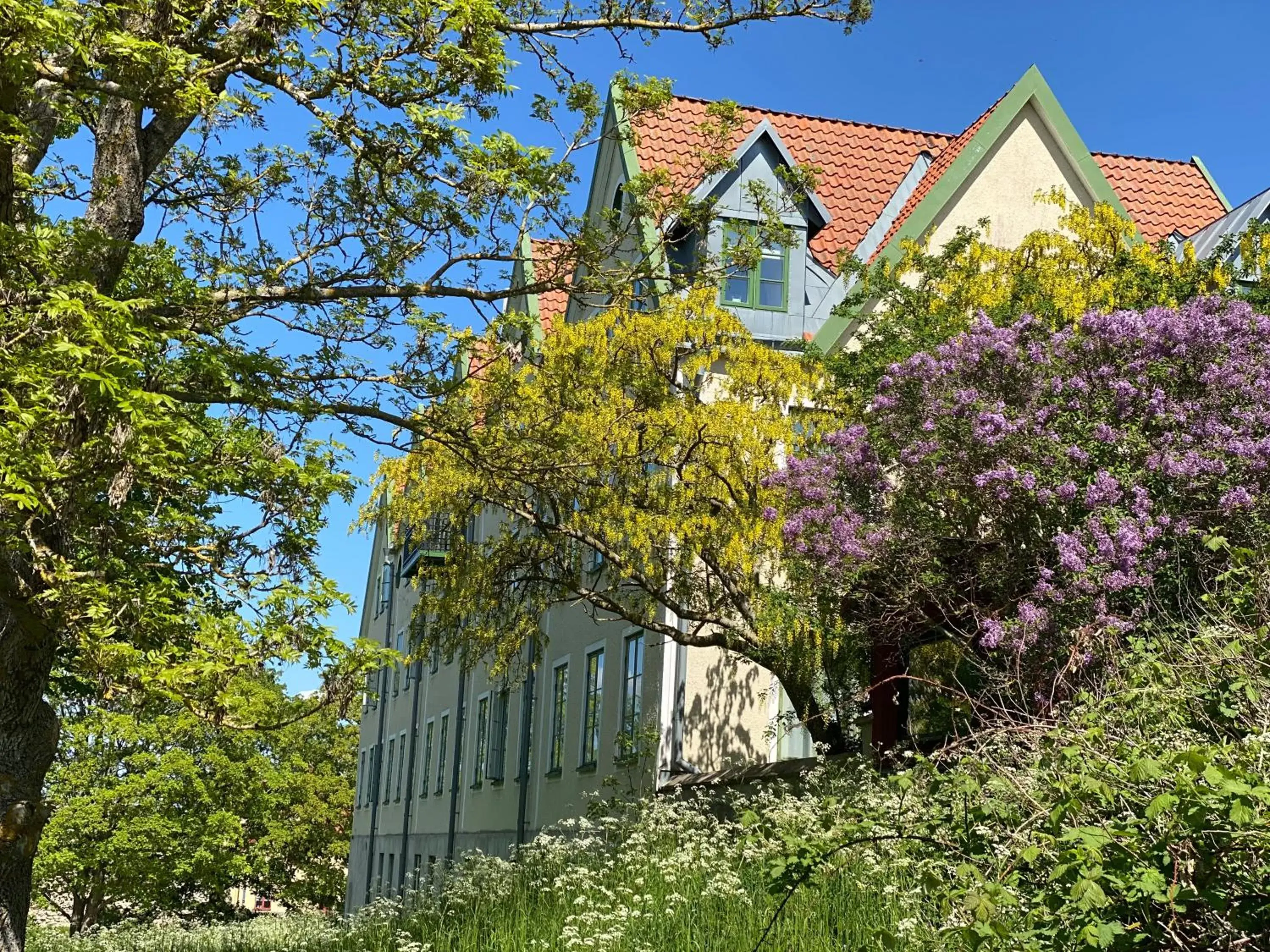 Garden view, Property Building in Best Western Solhem Hotel