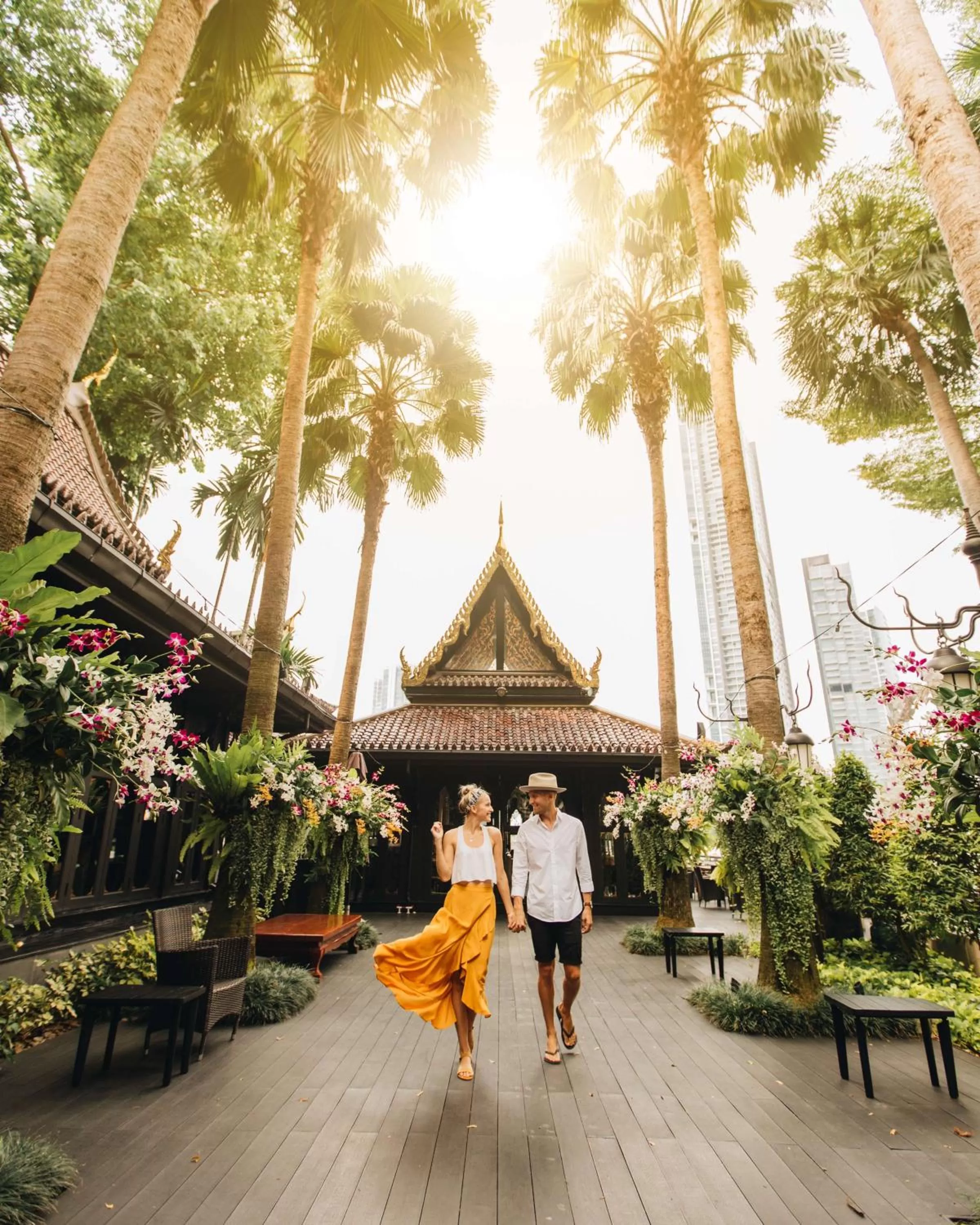 On site in Shangri-La Bangkok