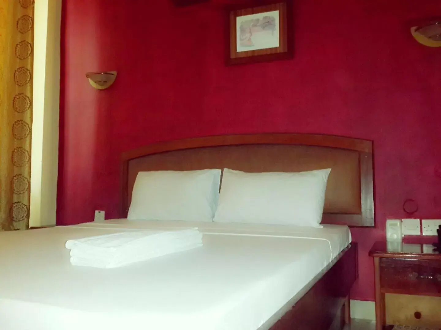 Bed in Iris Hotel Dar Es Salaam