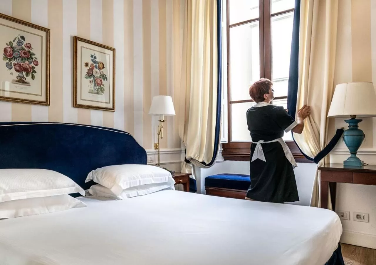 Photo of the whole room, Bed in FH55 Hotel Calzaiuoli