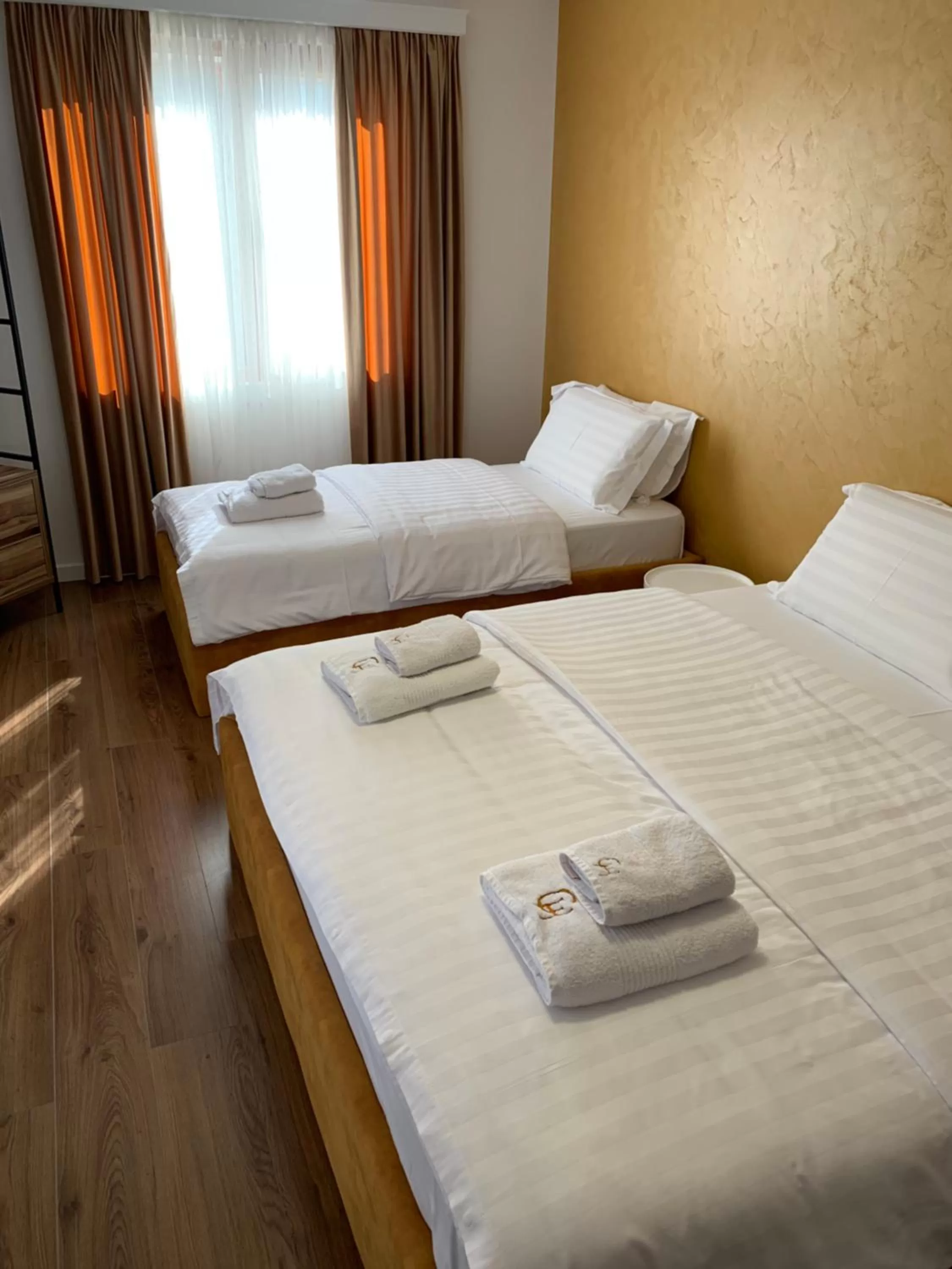 Bed in Grand Hotel Pogradec