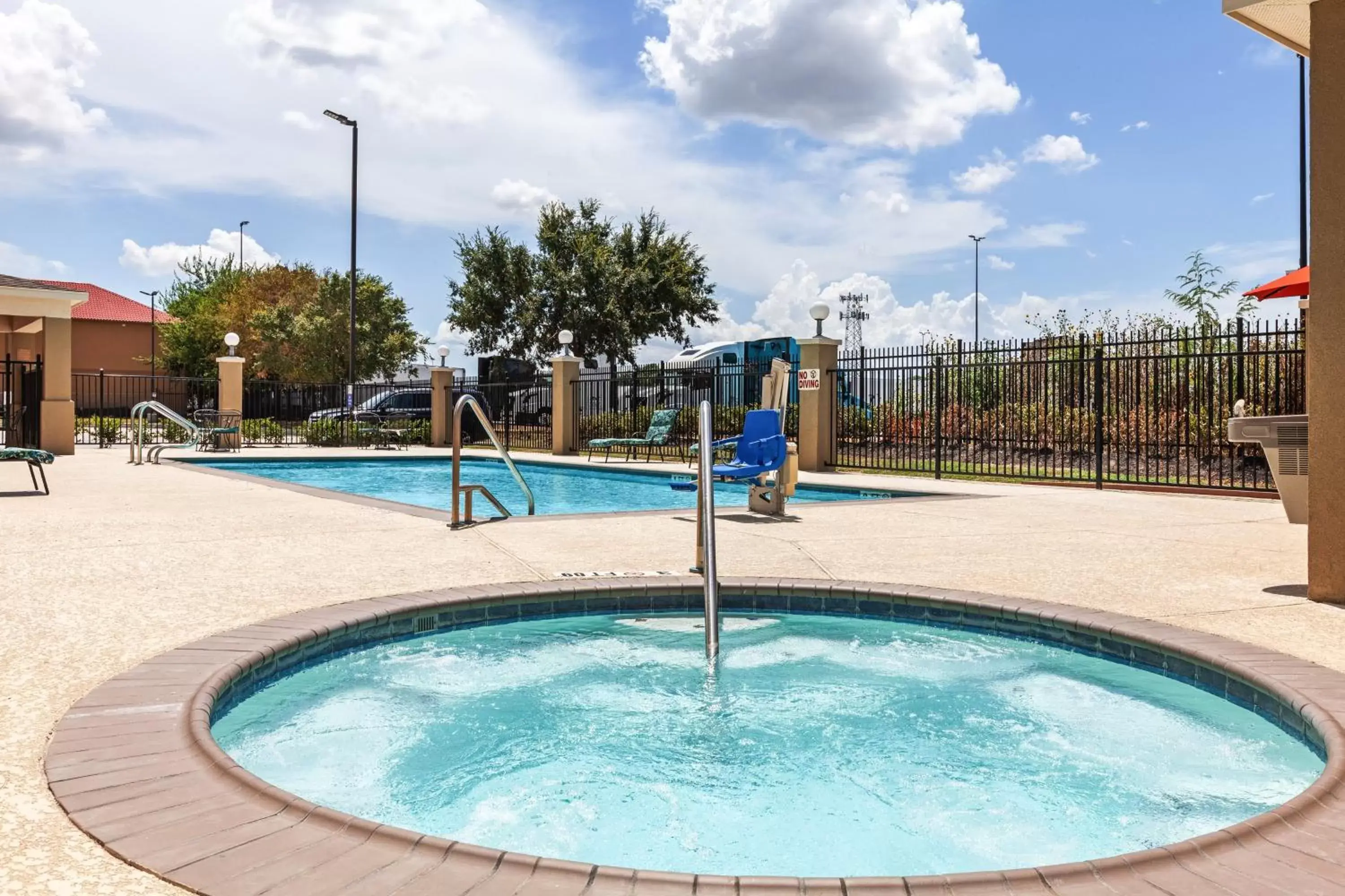 Swimming Pool in Candlewood Suites Houston - Spring, an IHG Hotel
