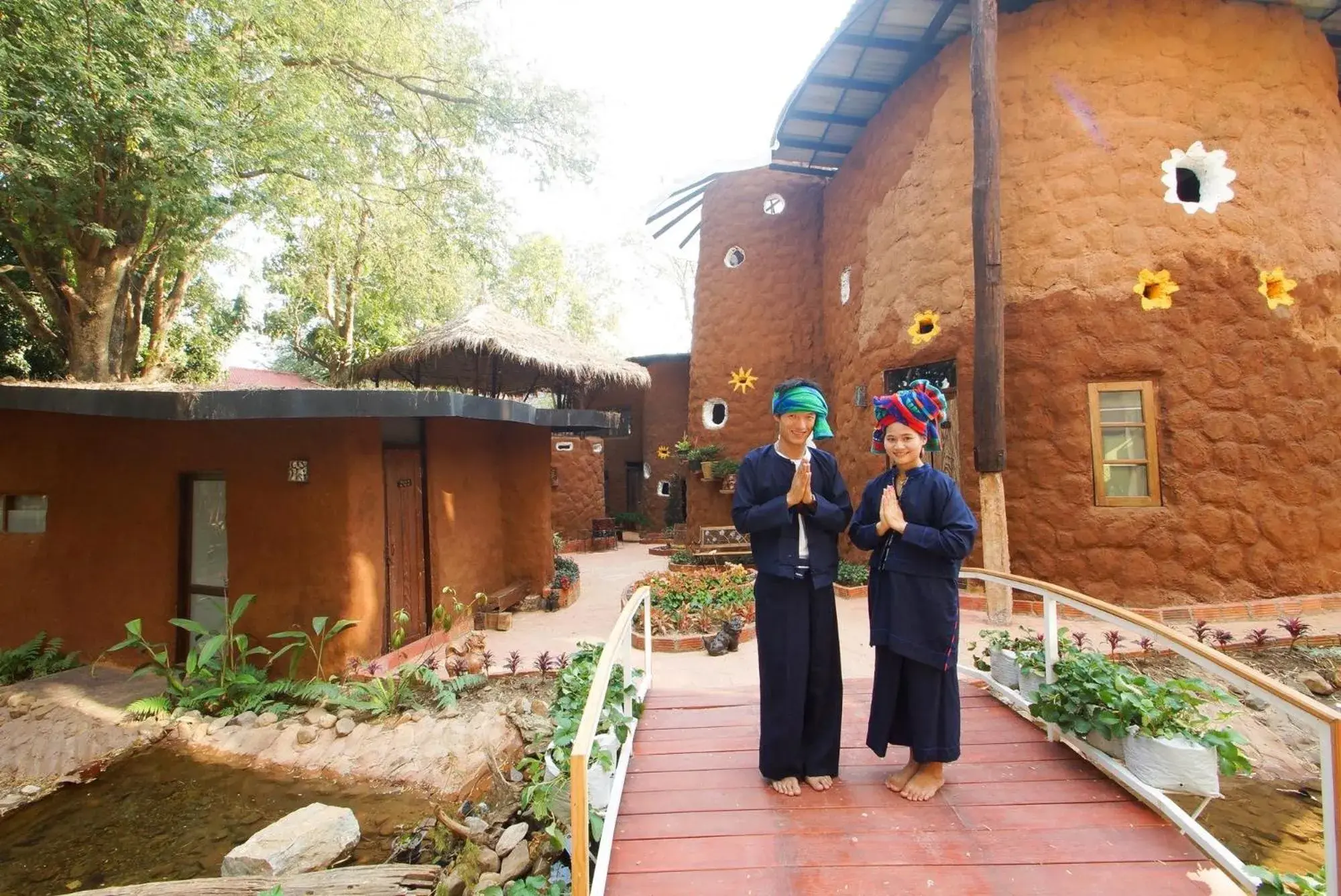 Staff in Hern Lhin Natural Resort