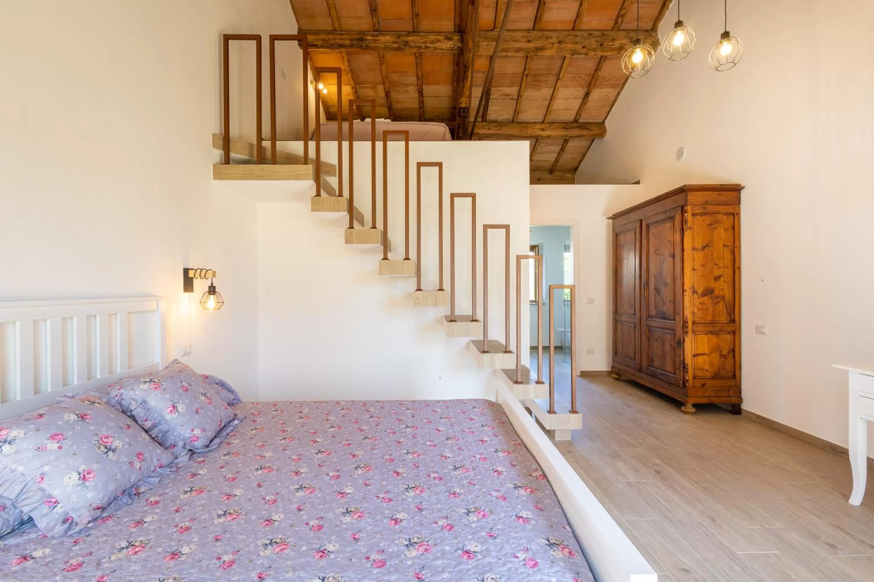 Photo of the whole room, Bed in B&B Podere Curtatone