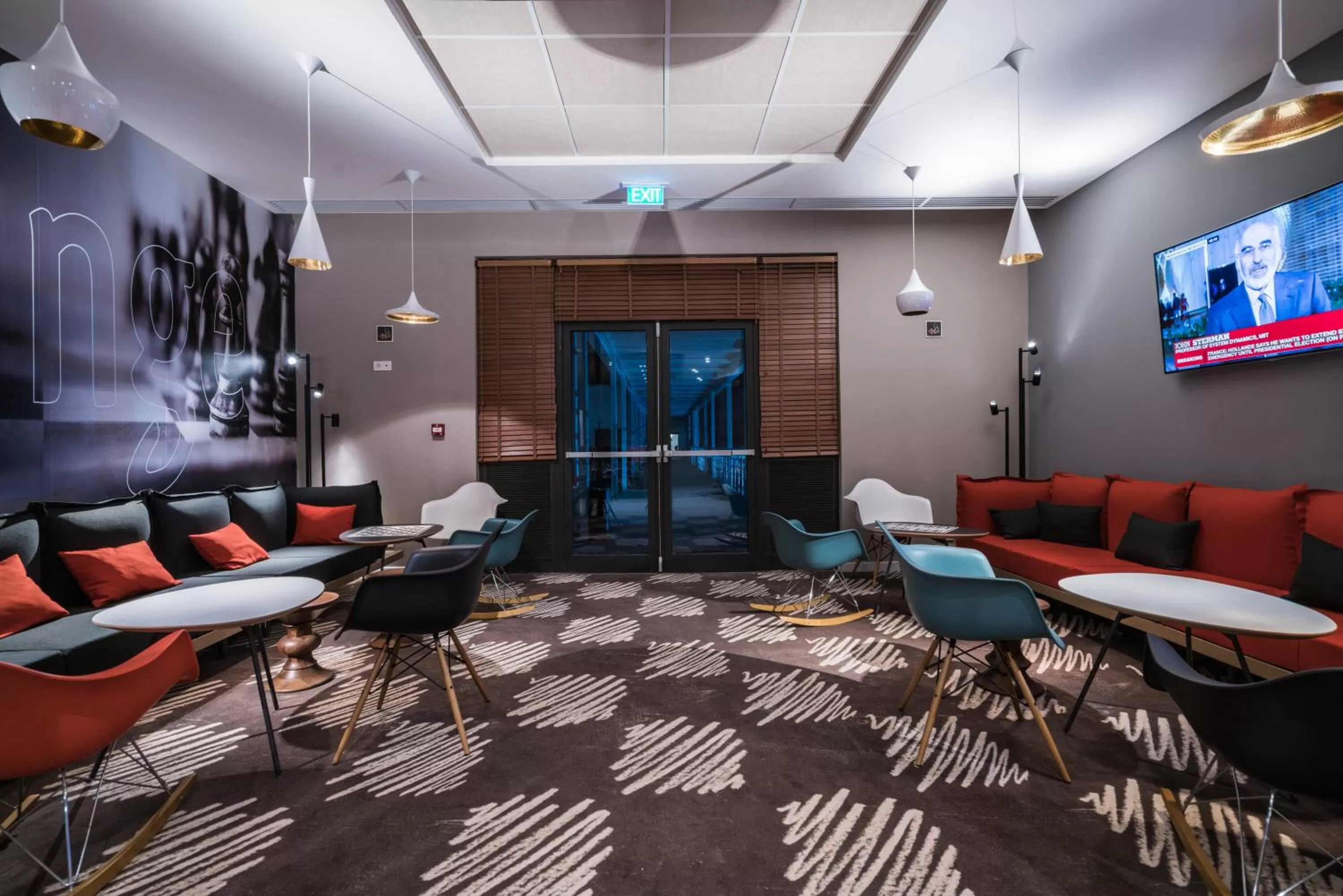 Communal lounge/ TV room in Ibis Setif