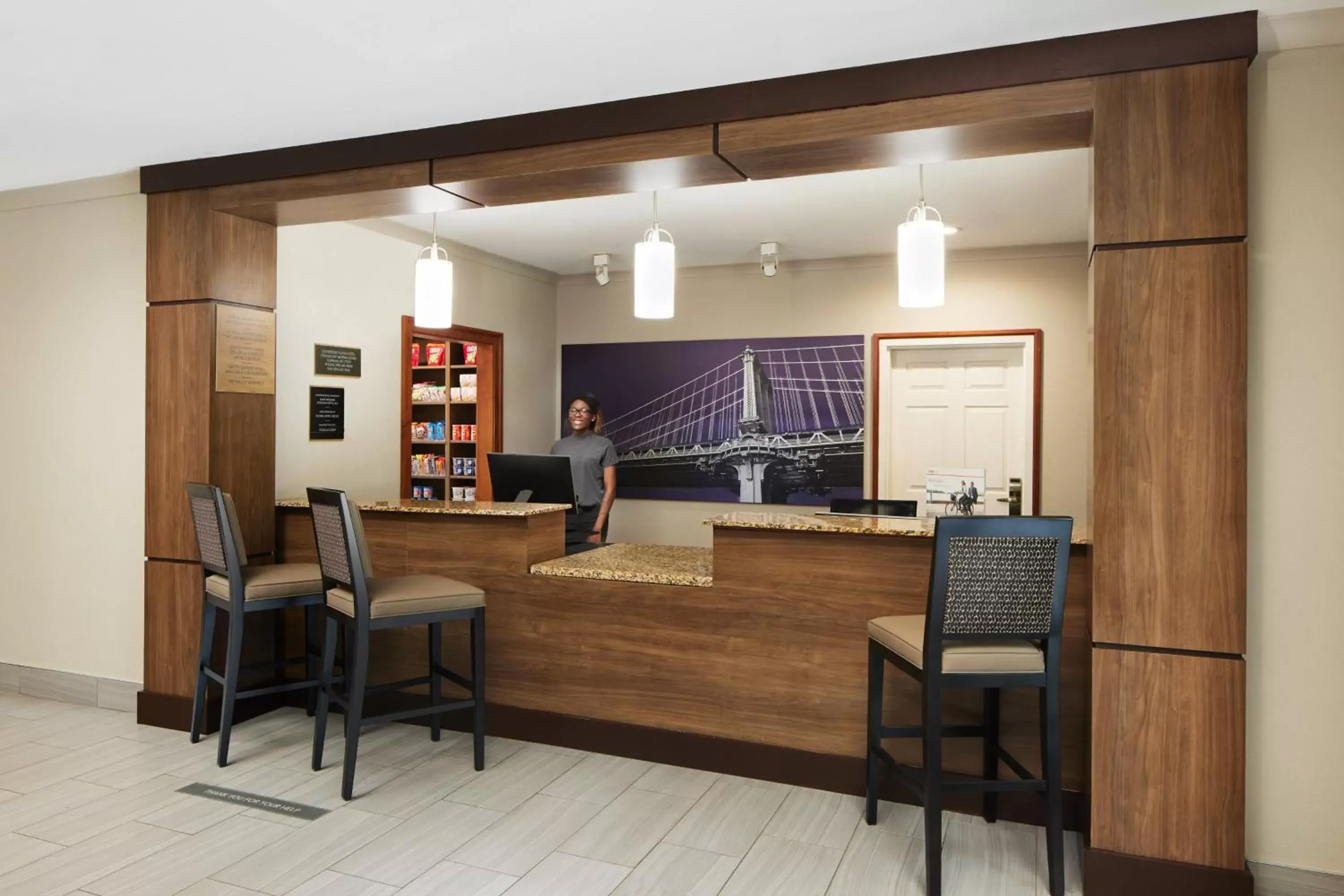 Property building, Lobby/Reception in Staybridge Suites Of Durham - Chapel Hill - RTP, an IHG Hotel