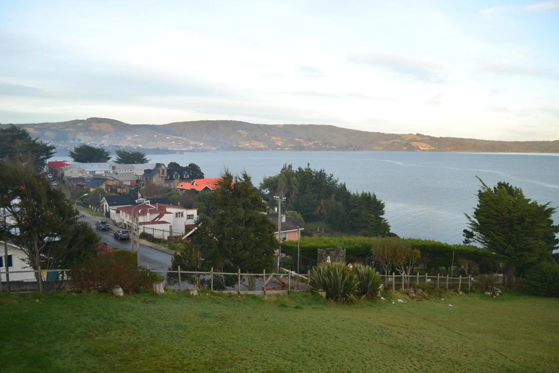 Sea view in Panamericana Hotel Ancud