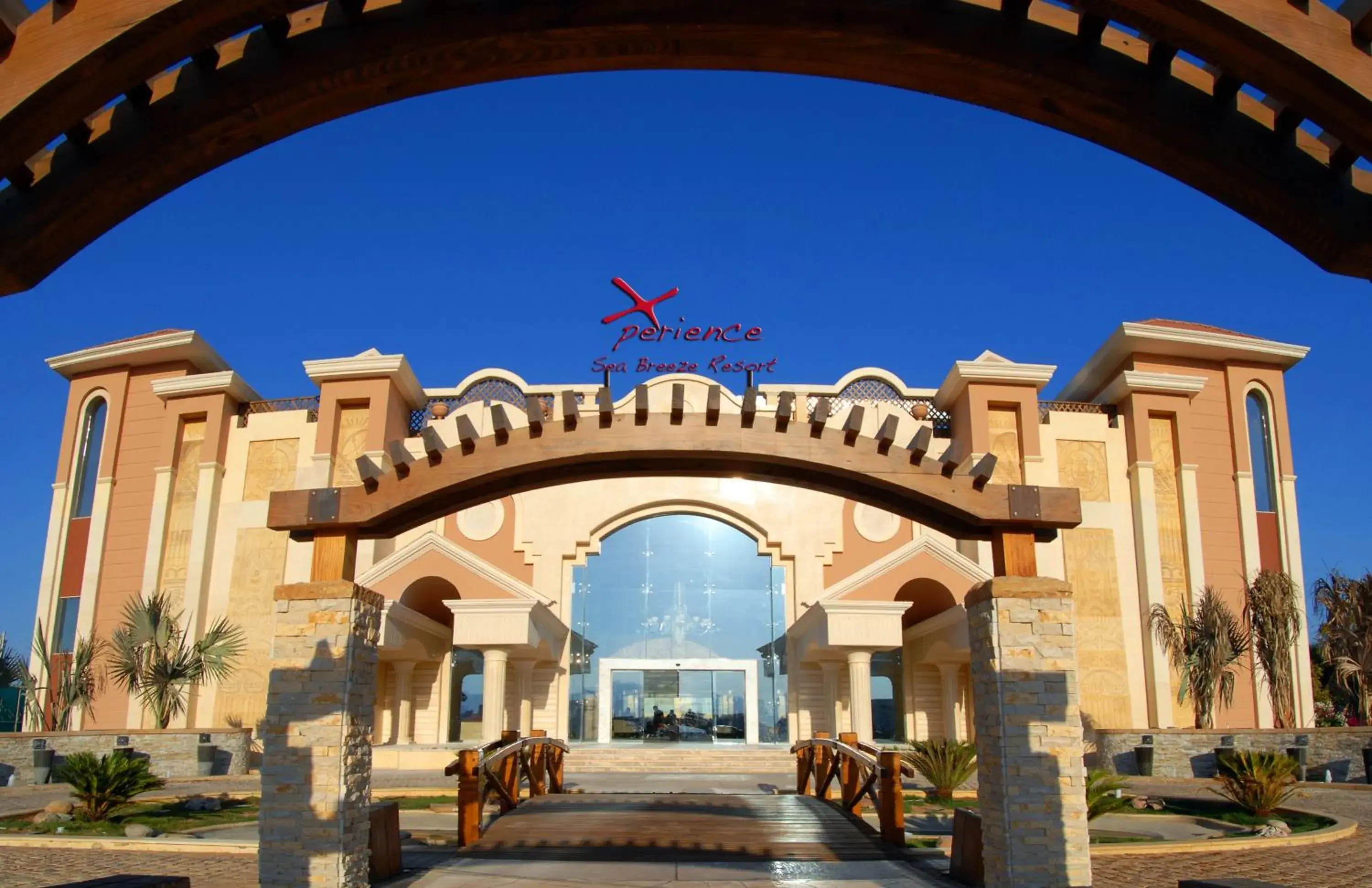 Facade/entrance in Xperience Sea Breeze Resort
