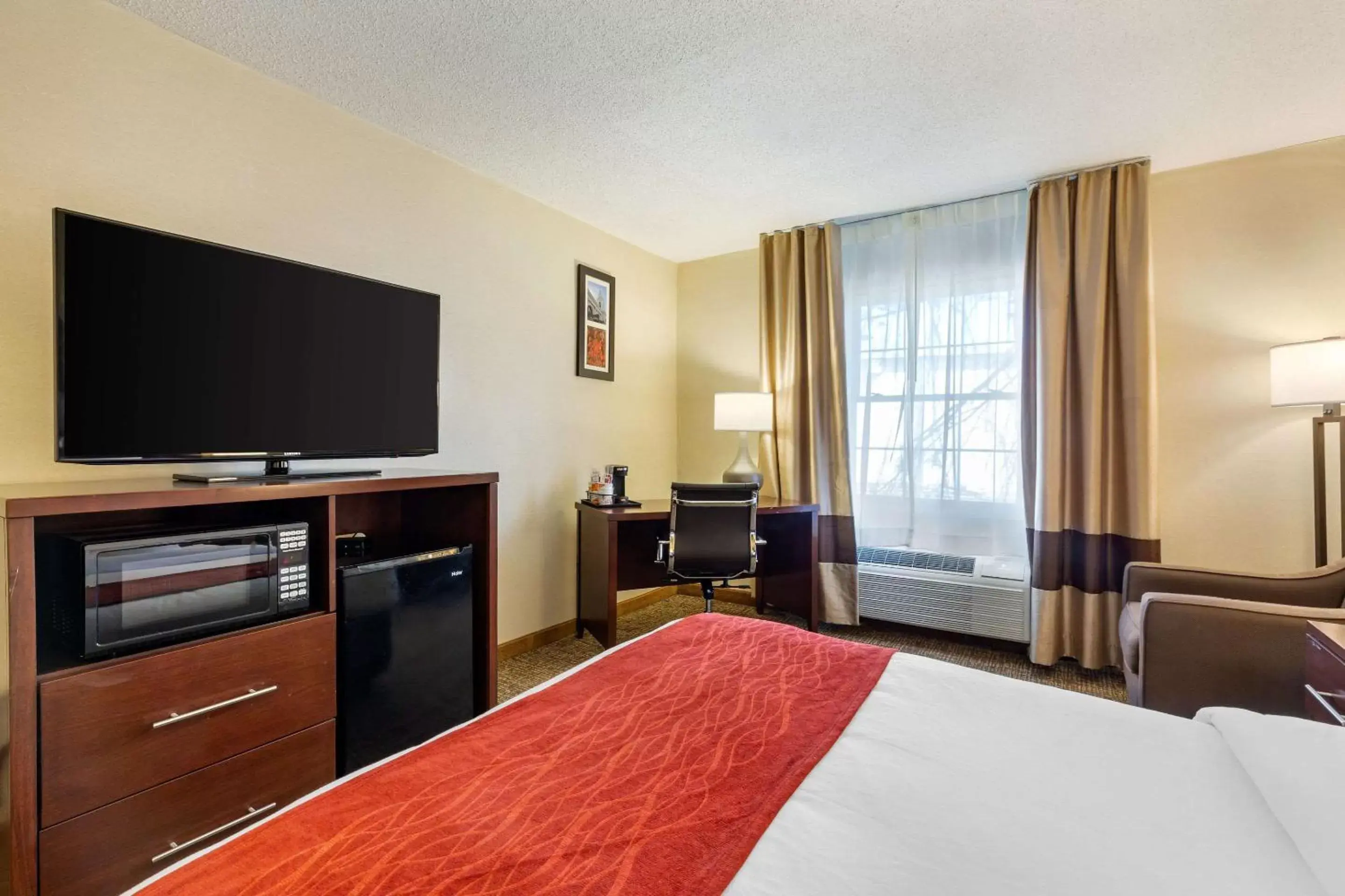 Photo of the whole room, TV/Entertainment Center in Comfort Inn Auburn-Worcester